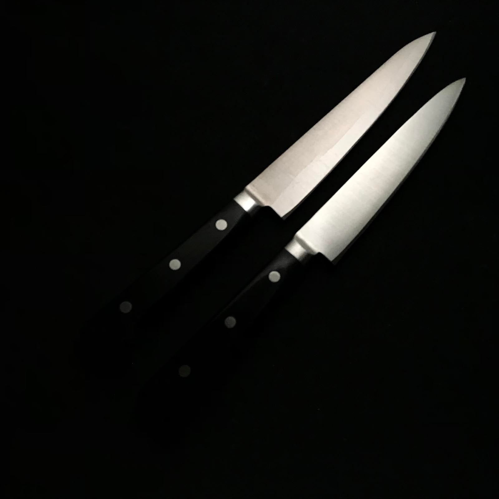 old stock Igarashi Petit knife with Swedish Steel 掘出し物 いがらし ペティナイフ スウェーデン 135,150mm