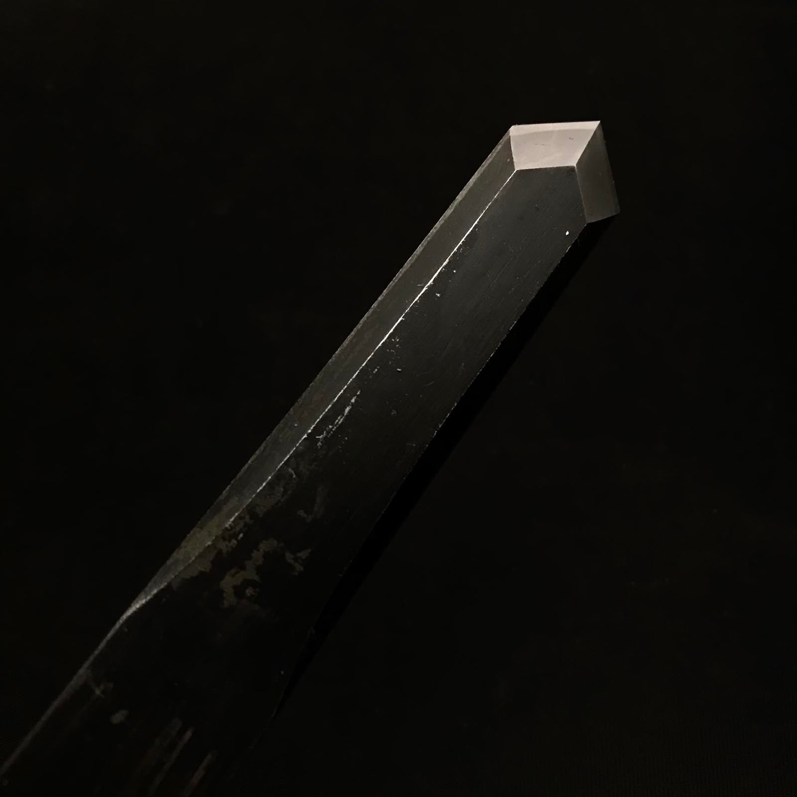 Hirotsugu Kensaki Knives Finished by Kurashige Eisuke 廣貢 剣先 倉重栄助仕上げ 桐箱付 24mm