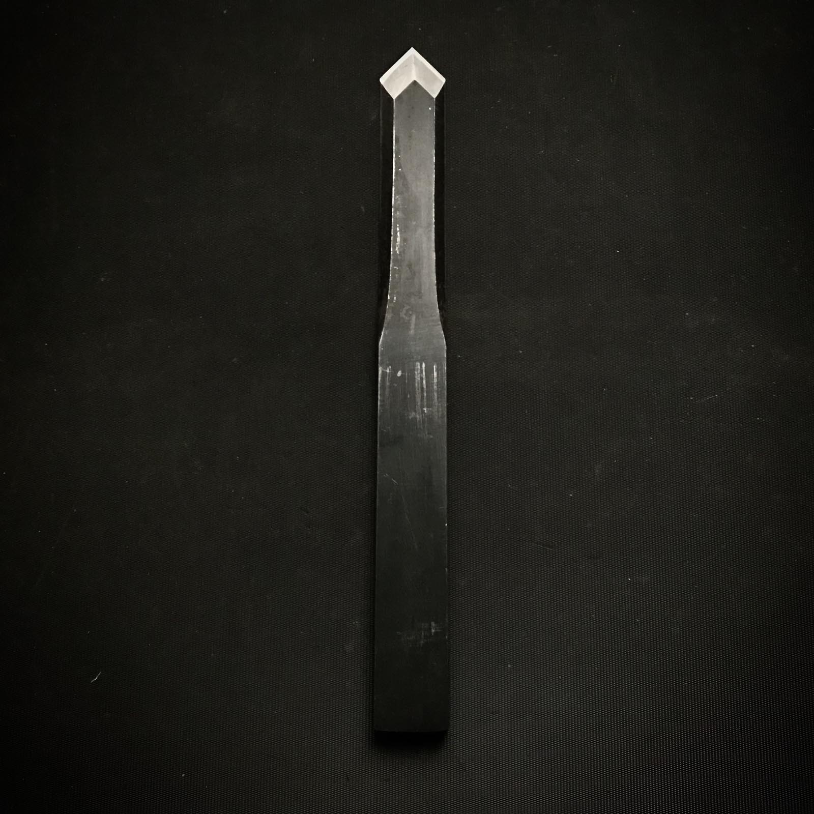 Hirotsugu Kensaki Knives Finished by Kurashige Eisuke 廣貢 剣先 倉重栄助仕上げ 桐箱付 24mm