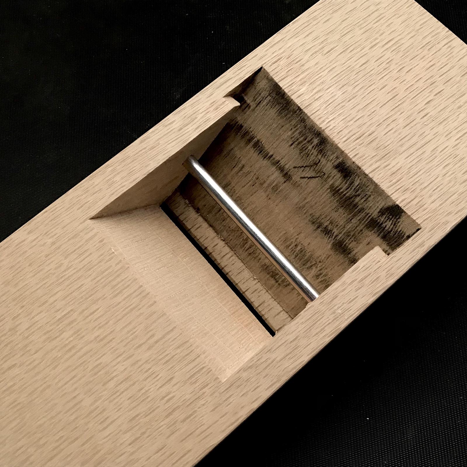 Shoufu Smoothing Plane (Kanna) by Nakano Takeo with Super Blue steel 中野武夫作 仕上げ鉋 祥風 青紙スーパー鋼 70mm