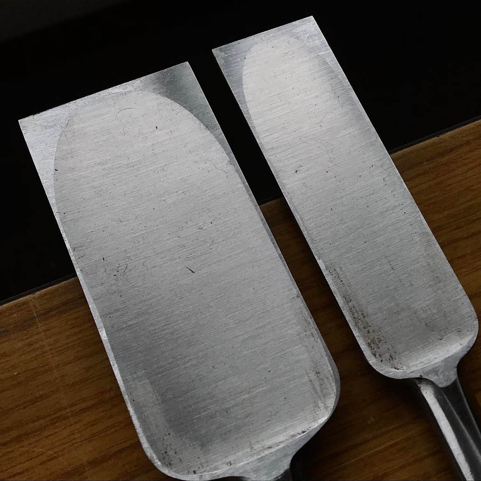 旧蔵 広次 鑿(おおつきのみ、ほんつきのみ) 掘り出し物 廣貢 本突き鑿 30,48mm