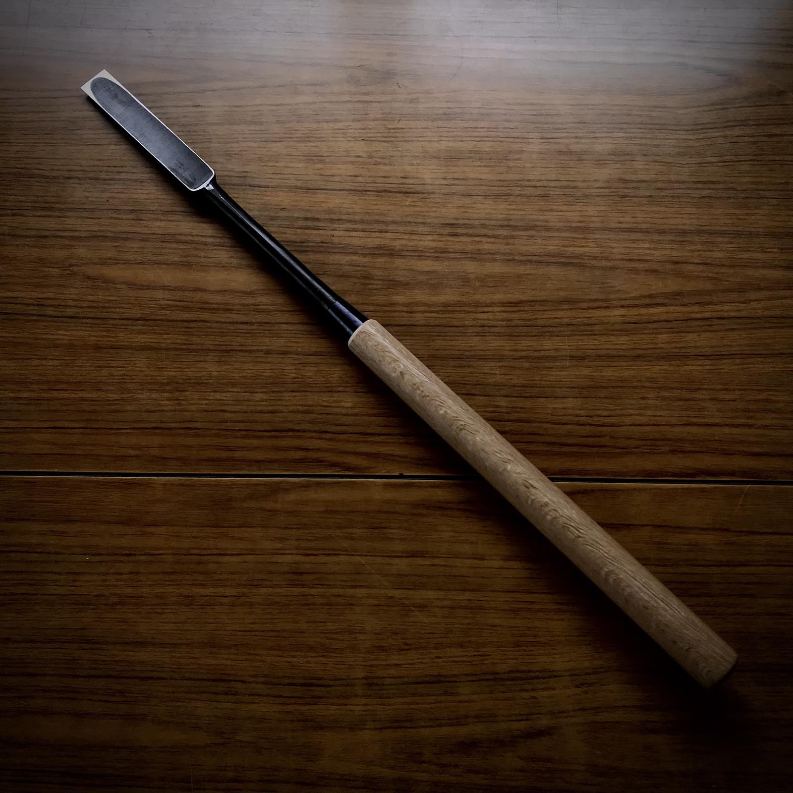 旧蔵 広次 アリ ノミ (大月のみ、本月のみ) 掘り出し物 廣貢 本突き鎬鑿 24mm