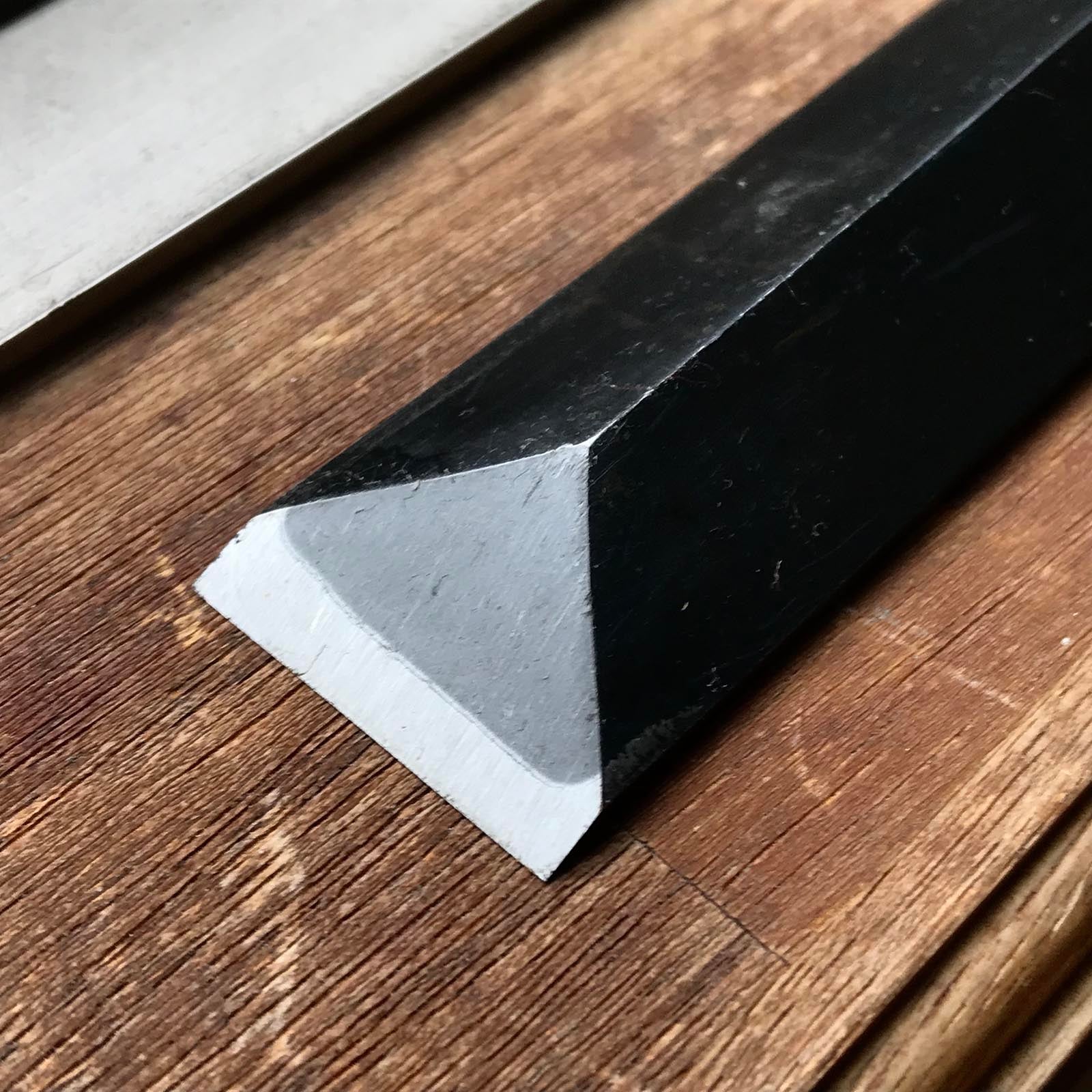 旧蔵 広次 アリ ノミ (大月のみ、本月のみ) 掘り出し物 廣貢 本突き鎬鑿 24mm