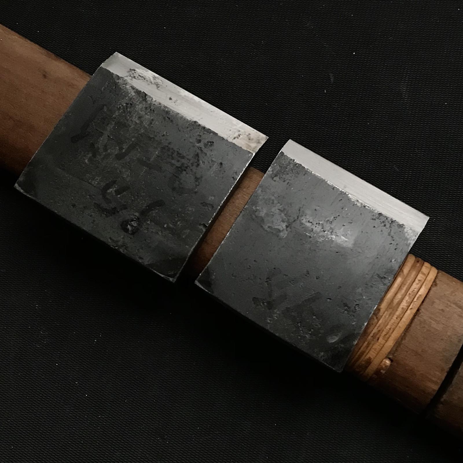 Tanjosan Tsunesaburo Smoothing Plane (Kanna) with Tsubame steel & custom wood body 常三郎作 丹生山 仕上げ鉋 燕鋼 9分勾配 55,48mm