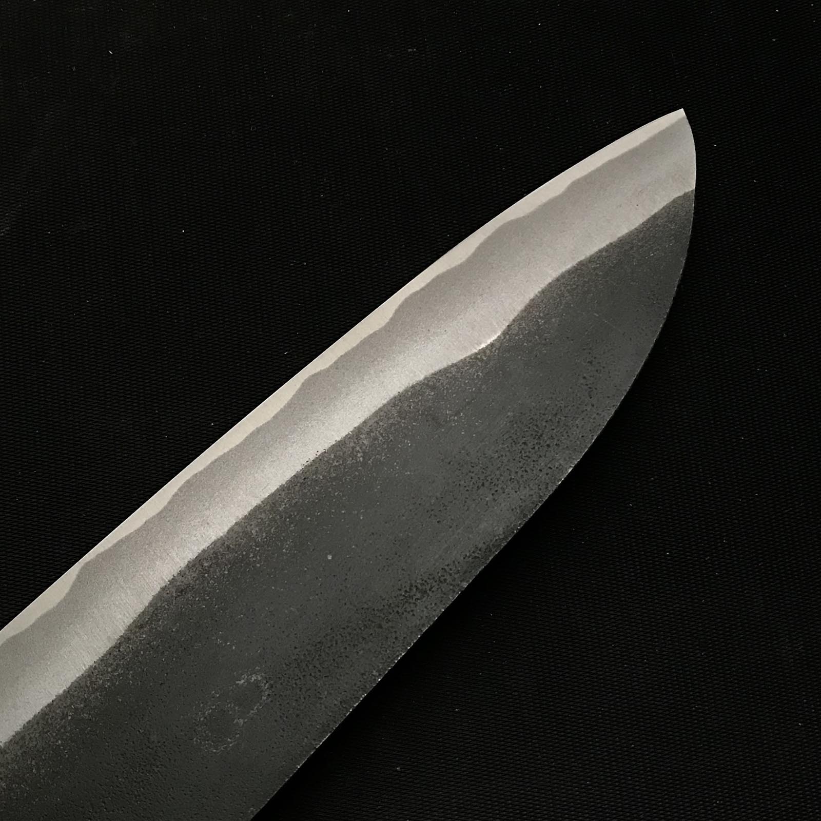 Masamoto Sohonten Santoku Knife with Blue steel 正本総本店 青紙鋼 水牛柄 三徳包丁 165mm