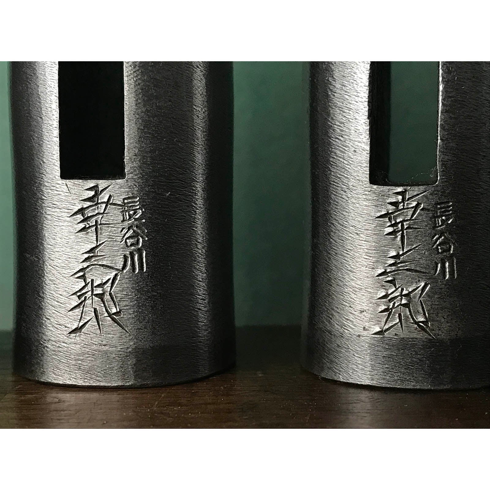 Old stock Kouzaburou Pasting steel Daruma Hammers (Gennon) 掘出し物 長谷川幸三郎氏 鋼付ダルマ玄翁