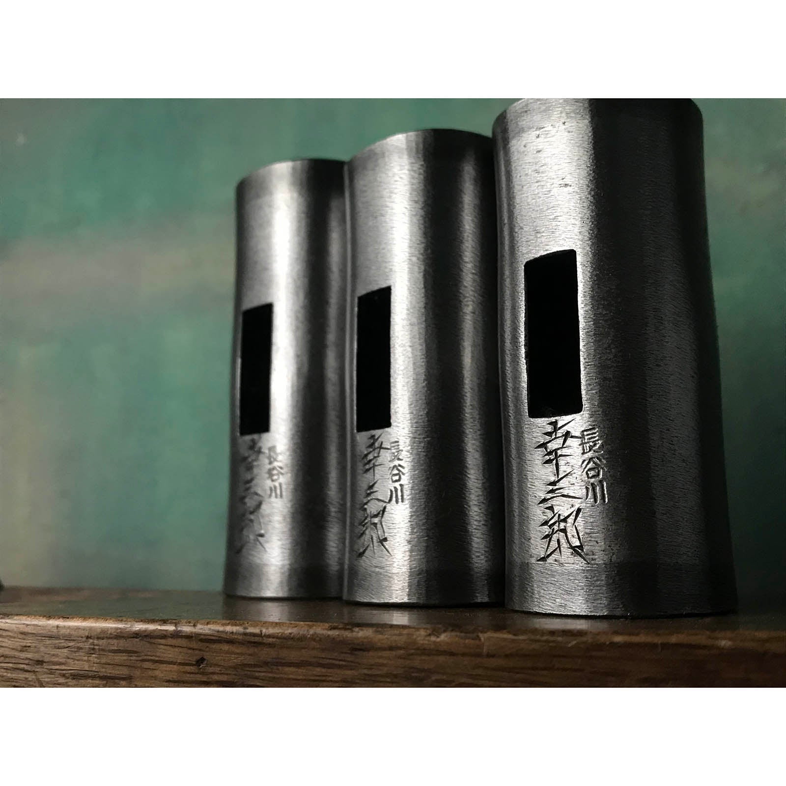 Old stock Kouzaburou Pasting steel Daruma Hammers (Gennon) 掘出し物 長谷川幸三郎氏 鋼付ダルマ玄翁