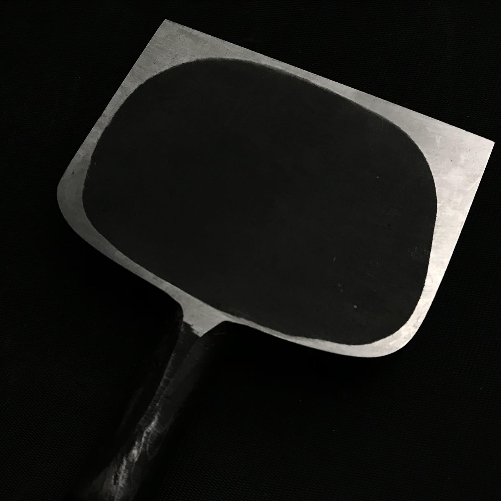 助政 #5 墨流し 特幅 卓上ノミ 助正作 墨流し 幅広追入鑿 90mm