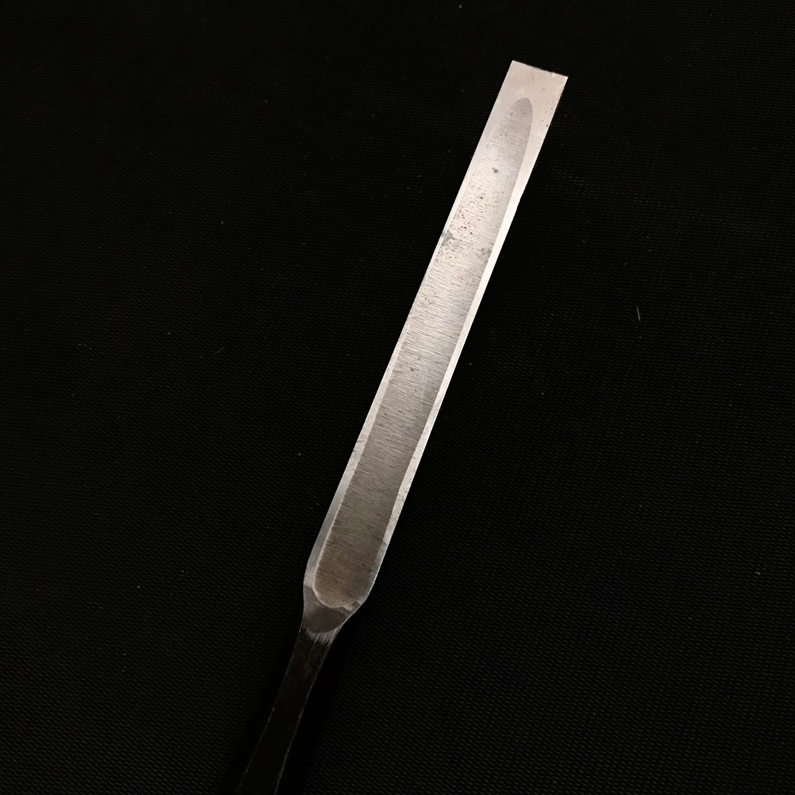 Old stock Sukemasa Mortise chisels with white steel 掘出し物 助正 向待鑿 Mukomachinomi 9mm