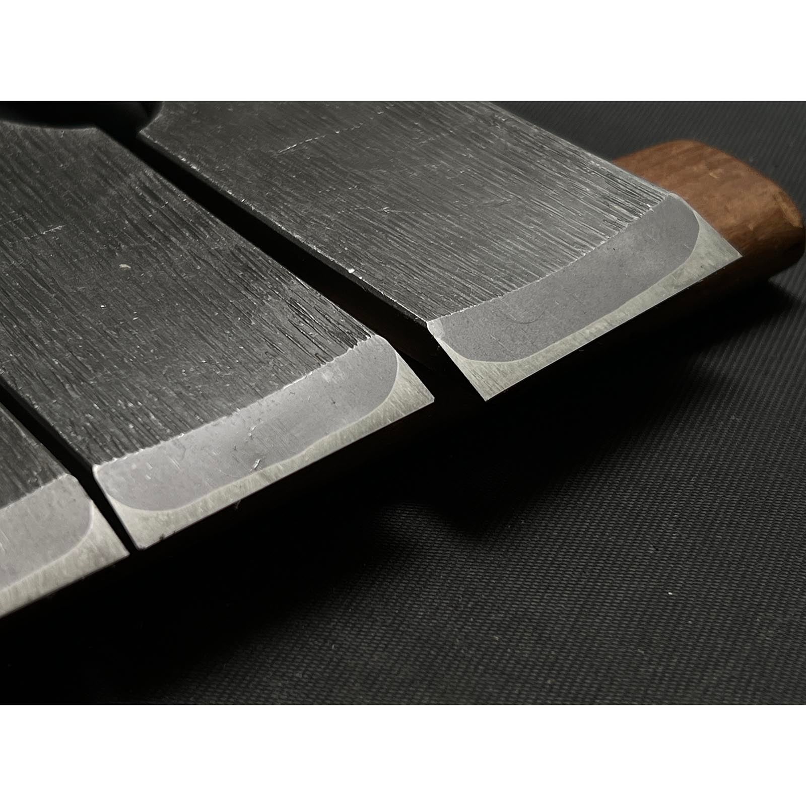 Old stock Sukemaru 3rd Damekiri chisels set with Triple ura 掘出し物 三代助丸作 碓氷金三郎氏 ダメ切り7本組鑿 Damekirinomi