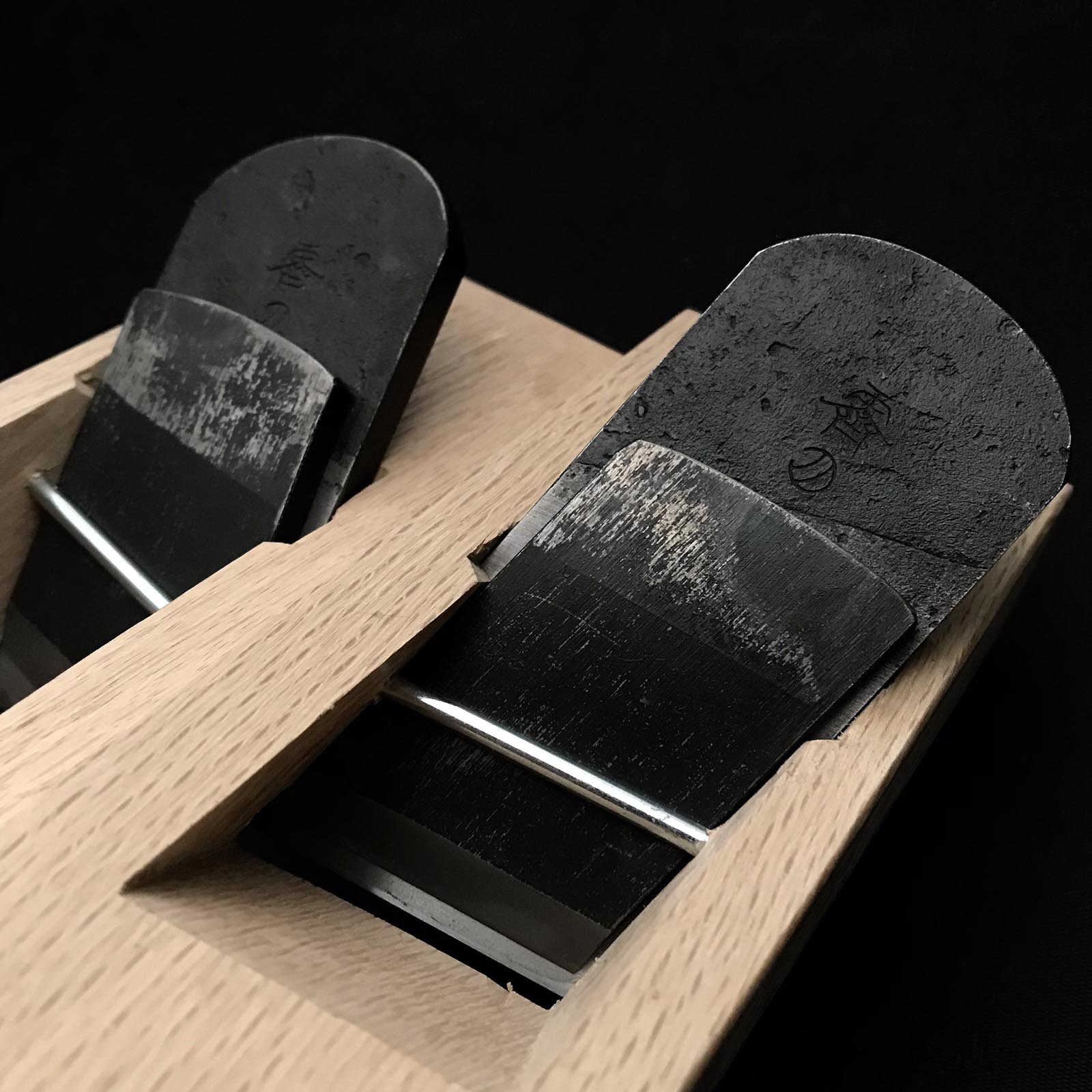 Seigetsu Rabbet Plane ( Kiwa Kanna) by Chiyotsuru Sadahide 3rd generation 三代目千代鶴貞秀 際鉋 霽月 42mm