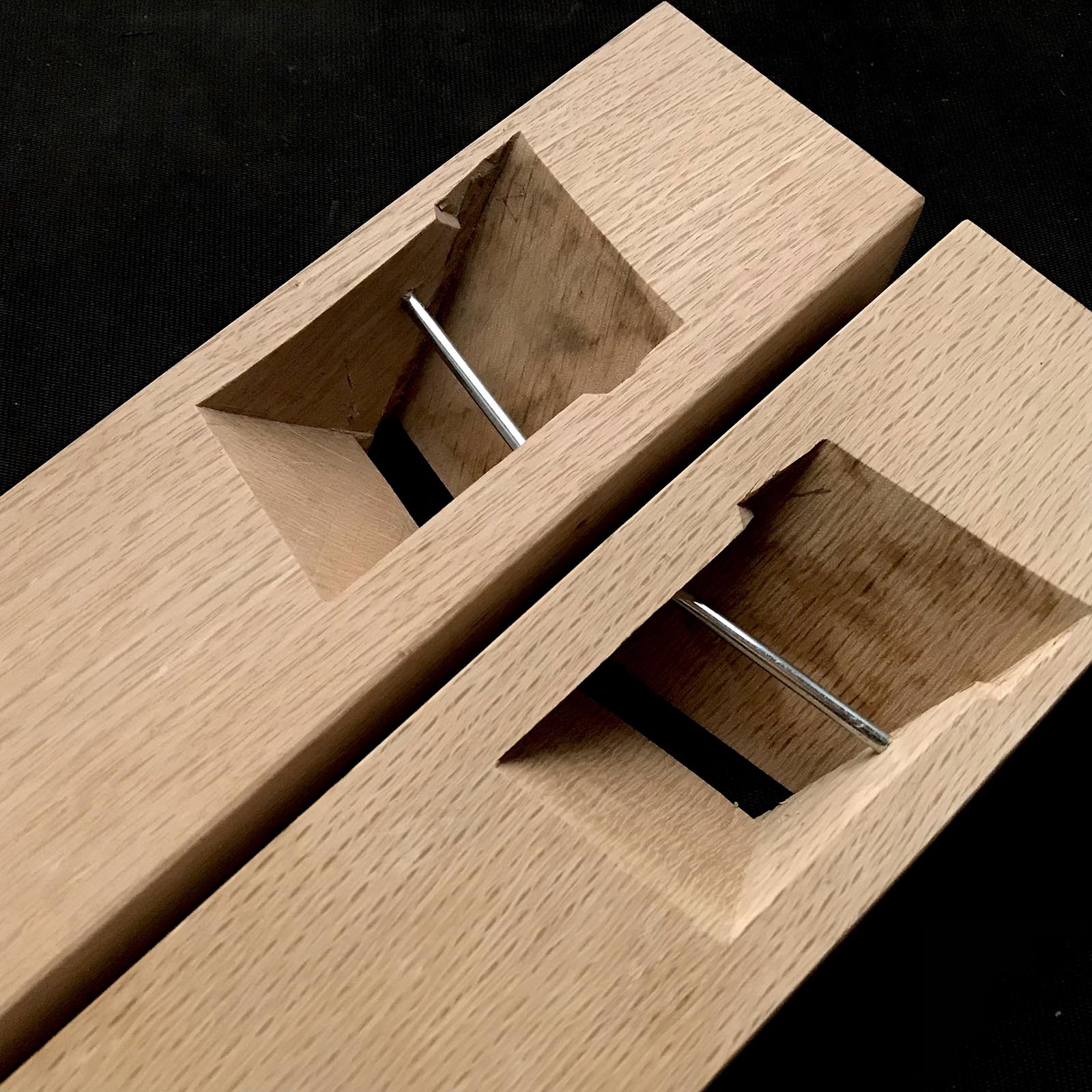 Seigetsu Rabbet Plane ( Kiwa Kanna) by Chiyotsuru Sadahide 3rd generation 三代目千代鶴貞秀 際鉋 霽月 42mm