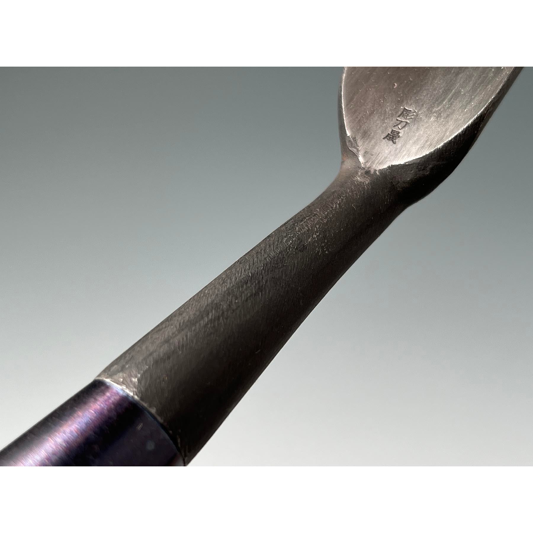 Chotousei Spoon chisels set Carving chisels with blue steel 彫刀晟 小倉彫刻刃物製作所 丸曲組鑿 青紙鋼