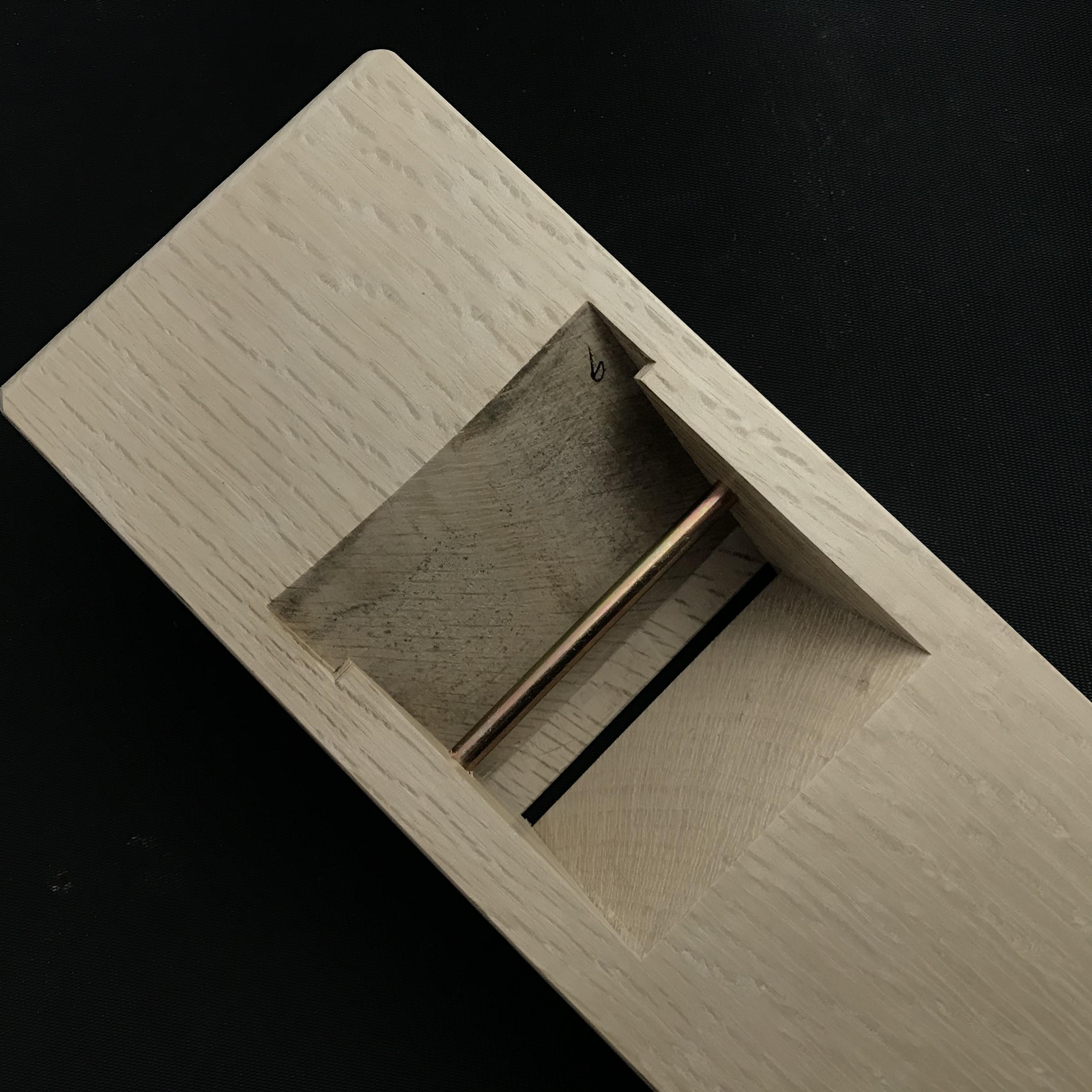 水野清介作 倭心 仕上げ鉋 | 70mm