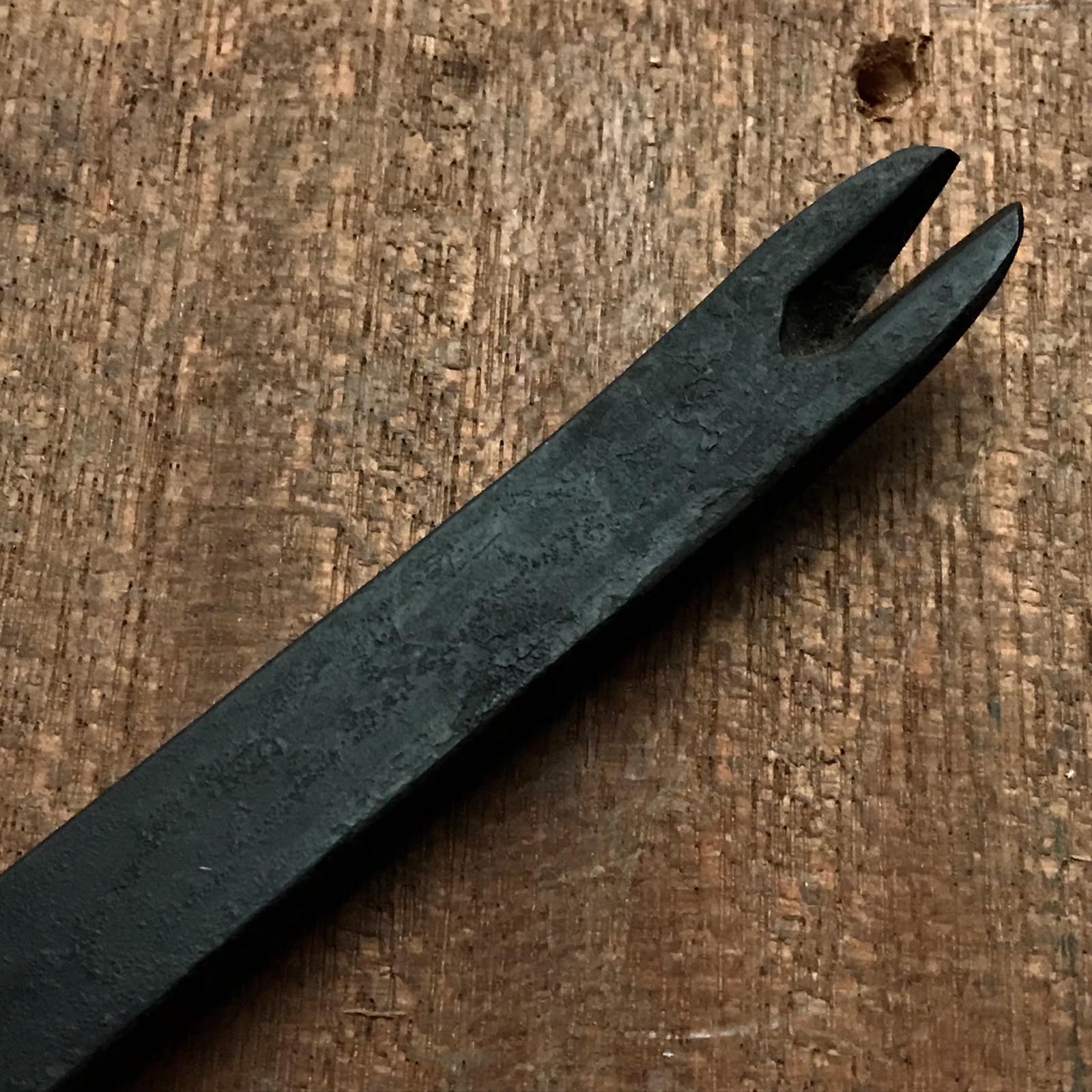 Kajitora Japanese Hand made crowbar かじ寅 かじやバール 釘抜き 270mm
