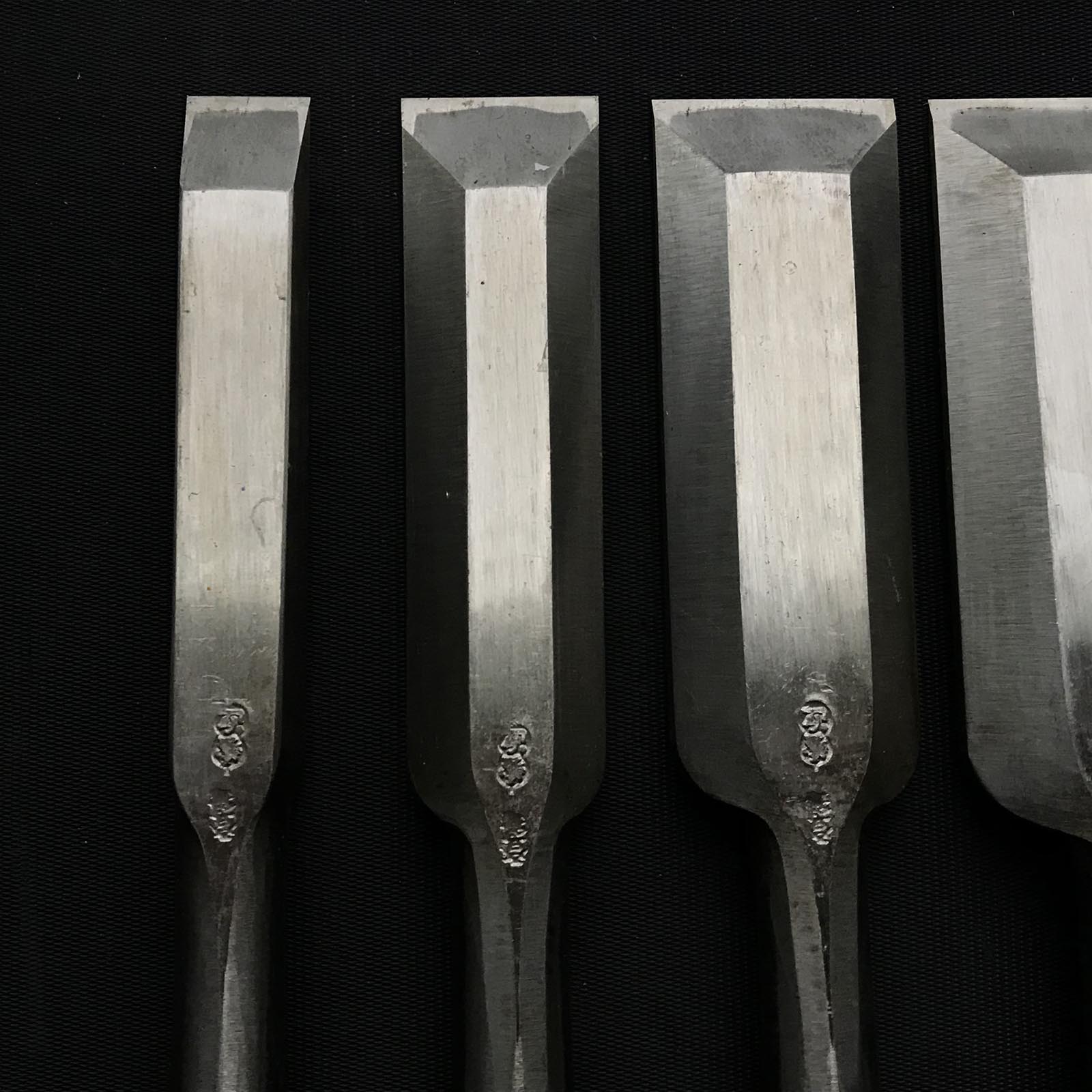 掘り出し物 藤近 磨き仕上 叩鑿 6本組 タタキノミ