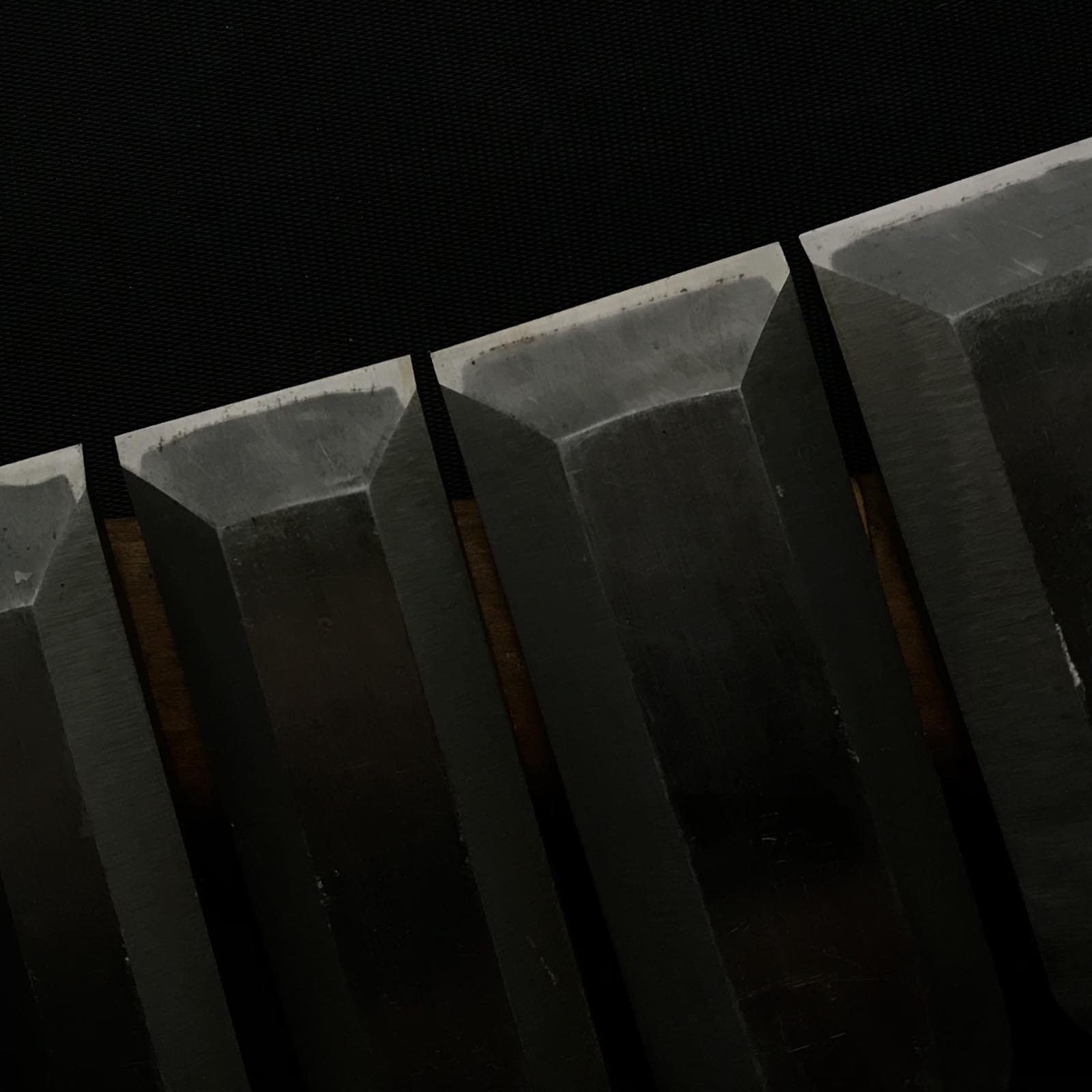 掘り出し物 藤近 磨き仕上 叩鑿 6本組 タタキノミ