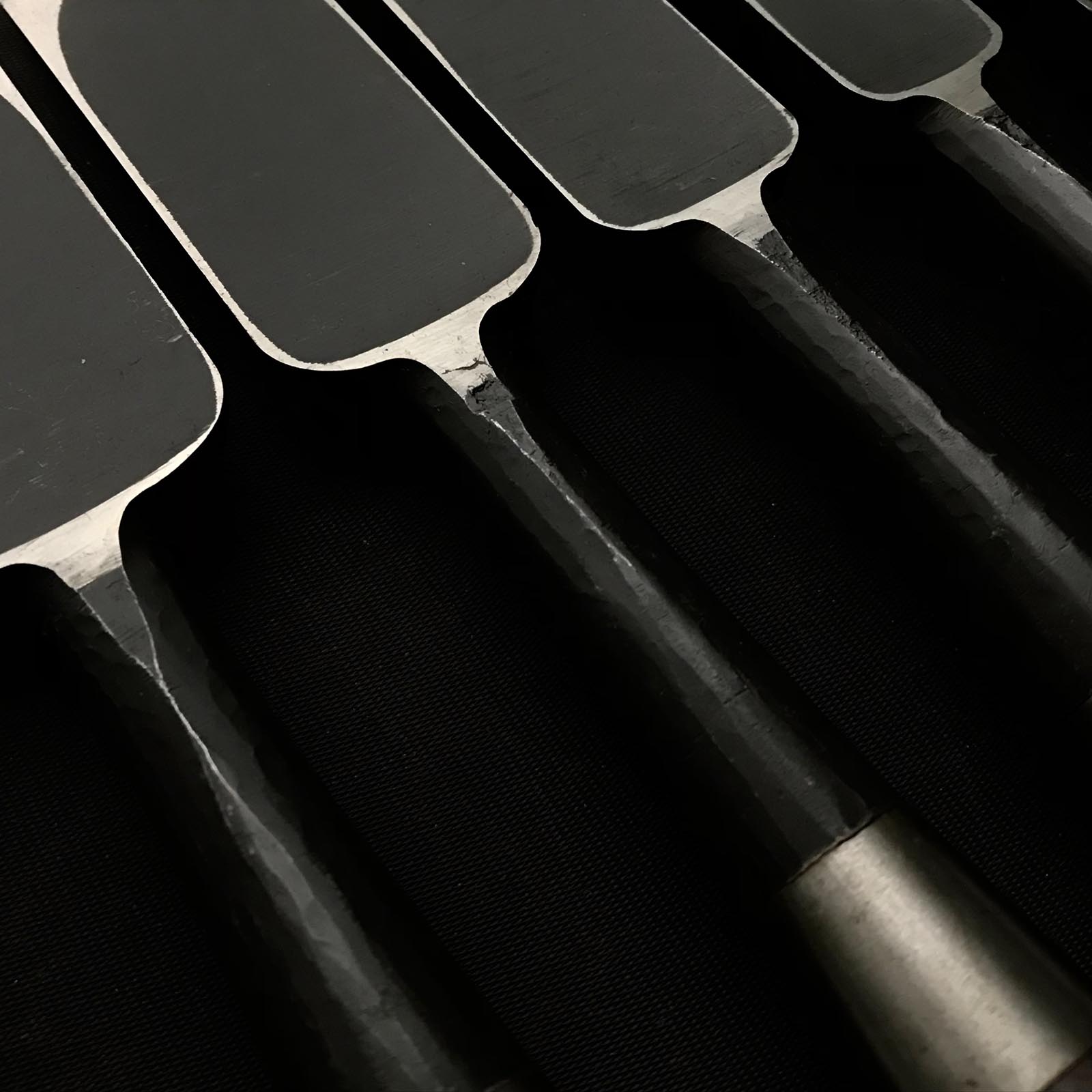 旧蔵 鍛治勇 槌目 叩鑿 6本組 タタキノミ