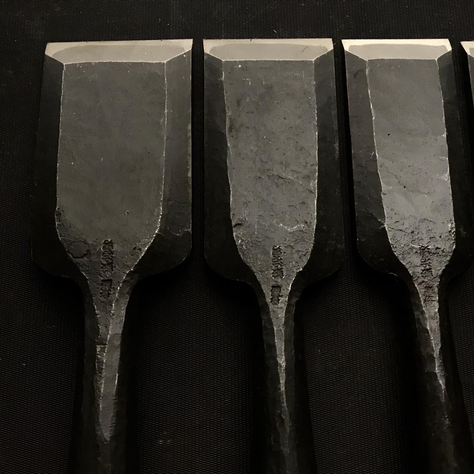 旧蔵 鍛治勇 槌目 叩鑿 6本組 タタキノミ