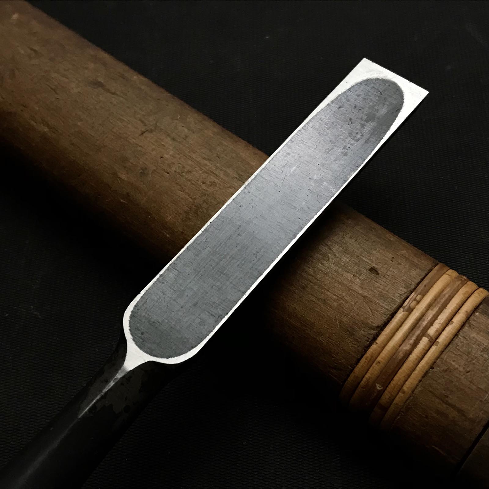 Old stock Kiyohisa Medium timber chisels by Watanabe Kiyoe 掘出し物 渡辺清栄作 清久作 中叩鑿 15mm