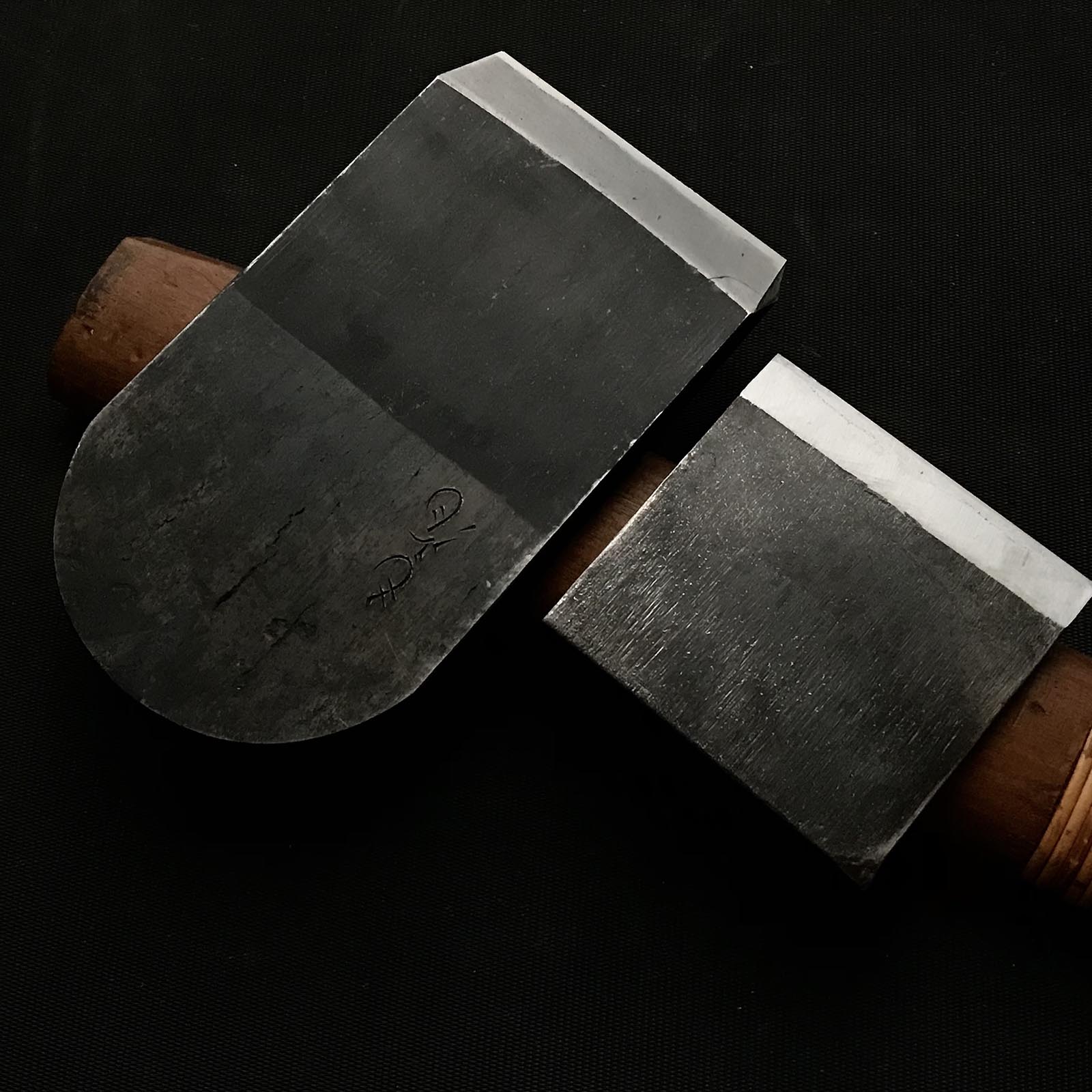 Old stock Shochikubai #2 Smoothing Plane (Kanna) by Mosaku Early works 掘出し物 も作 松竹梅 仕上げ鉋 早期作品 65mm