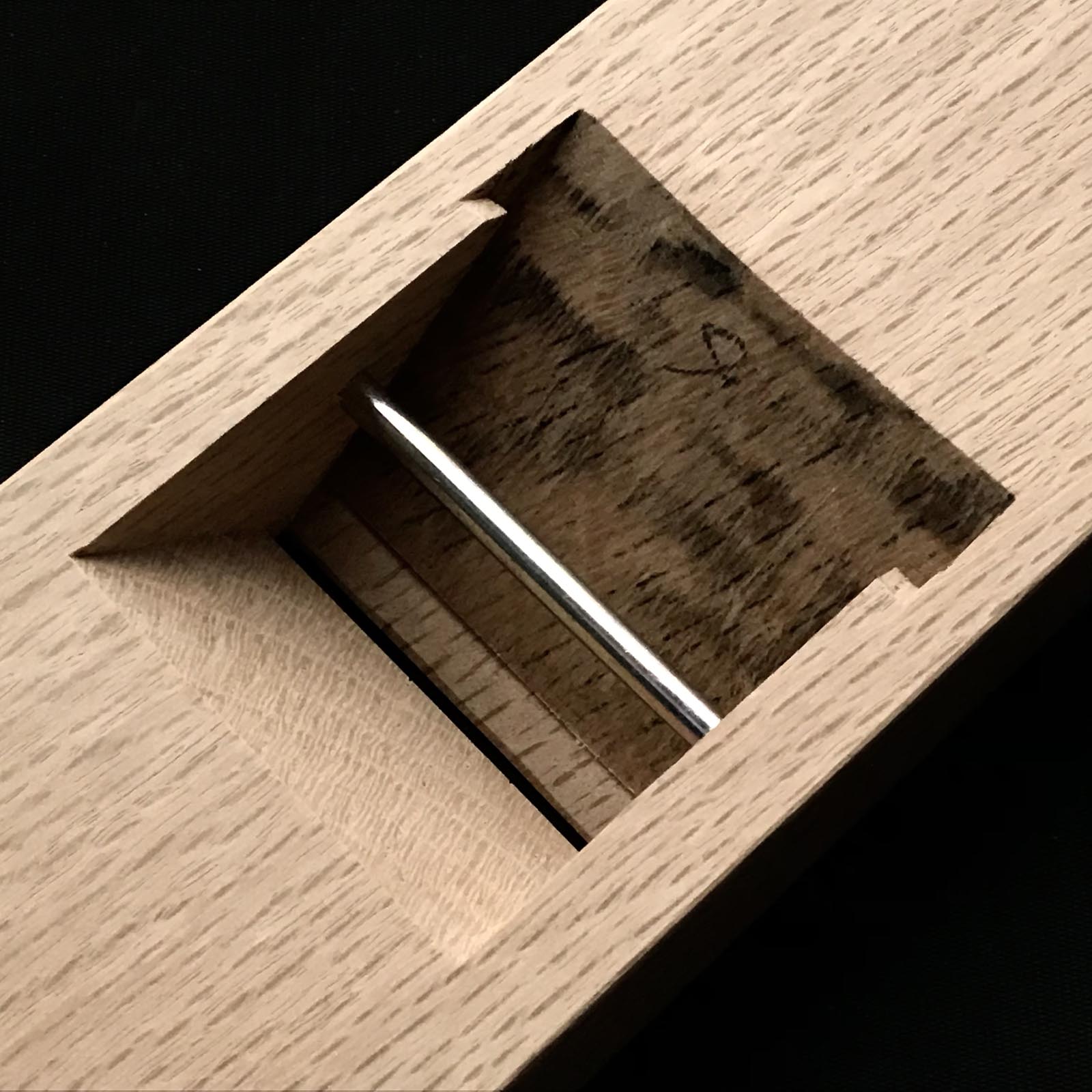 Old stock Shochikubai #2 Smoothing Plane (Kanna) by Mosaku Early works 掘出し物 も作 松竹梅 仕上げ鉋 早期作品 65mm