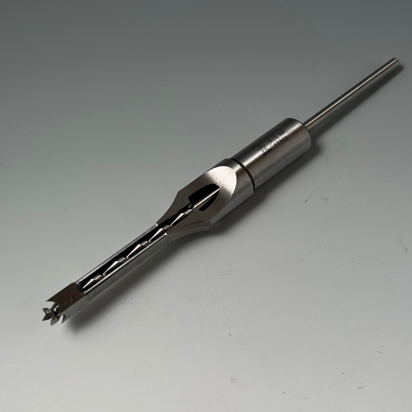 Kobayashi style Square Hole Drill Bit for Mortise Chisel Only Standard 中橋製作所 小林式 角のみ 標準