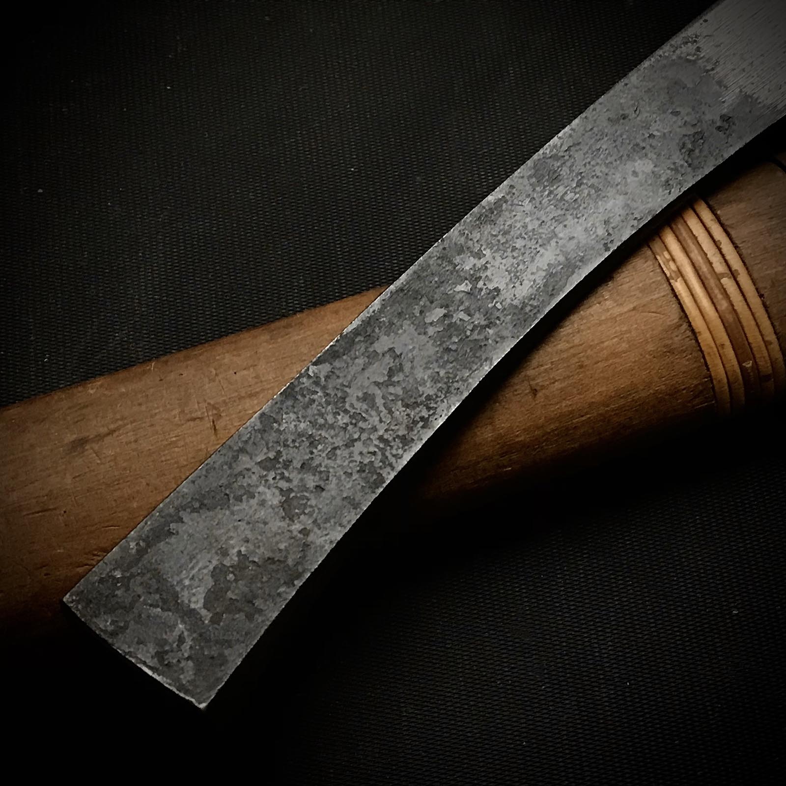 古株 高三郎 切り出し 小刀 右手 掘り出し物 直 長谷川幸三郎作 切り出し 7分 右