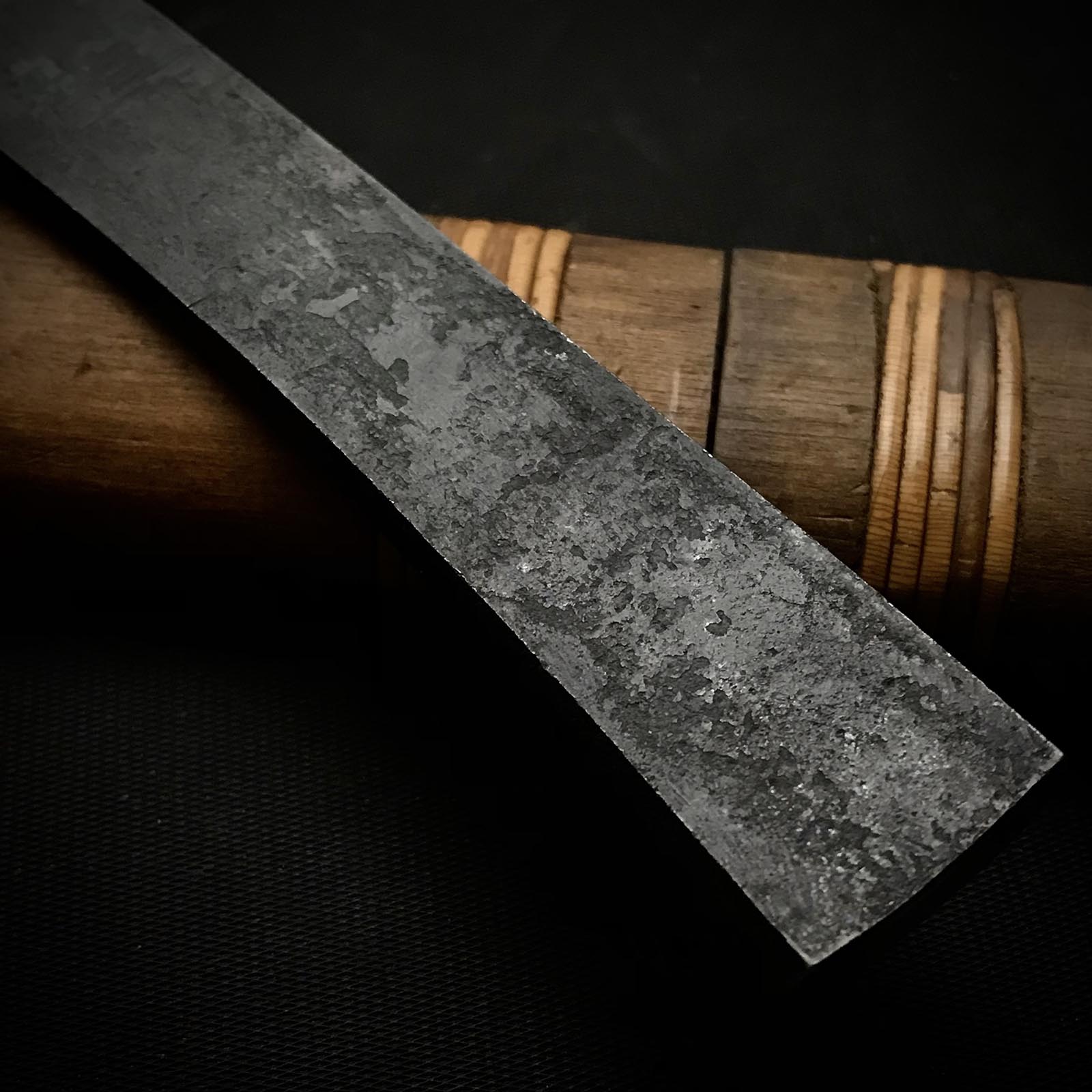 古株 高三郎 切り出し 小刀 右手 掘り出し物 直 長谷川幸三郎作 切り出し 7分 右