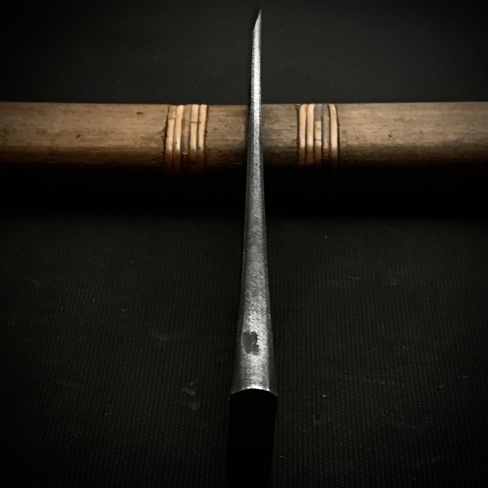 古株 高三郎 切り出し 小刀 右手 掘り出し物 直 長谷川幸三郎作 切り出し 7分 右