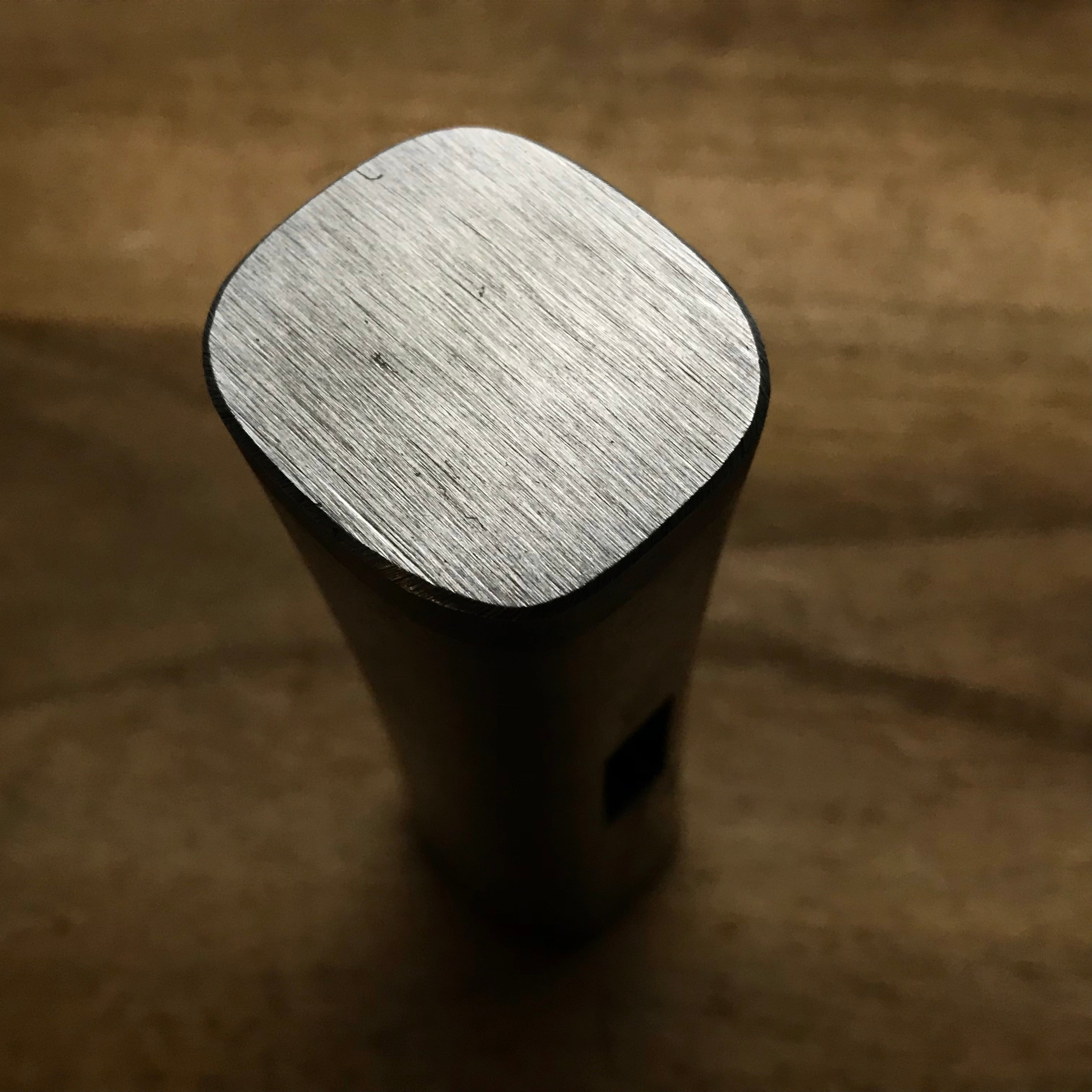 Kouzaburou Pasting steel Square Hammers 長谷川幸三郎氏 四角玄翁 鋼付 180匁