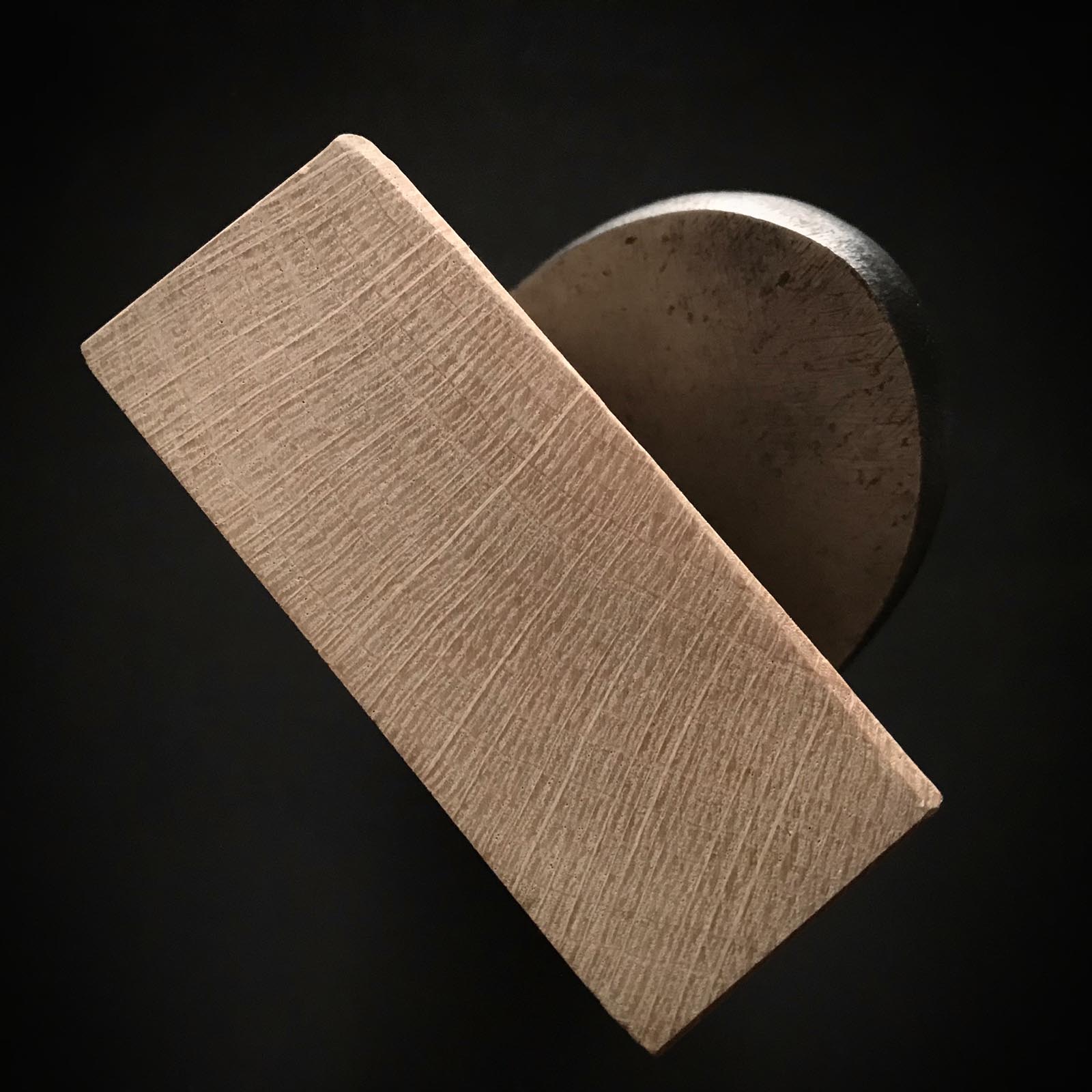 Old stock Kanetake #2 Smoothing Plane (Kanna) by Takahashi Norikazu 掘出し物 高橋典三作 カネ武 仕上げ鉋 70mm