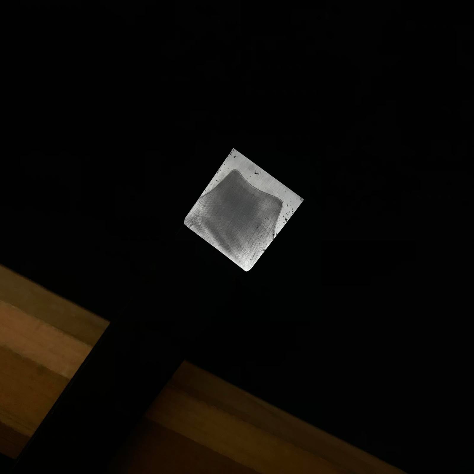 Used Kiyotada Timber chisels by Shimamura Kouzaburou 嶋村幸三郎作 清忠 叩き鑿 鞘付 Tatakinomi 15mm