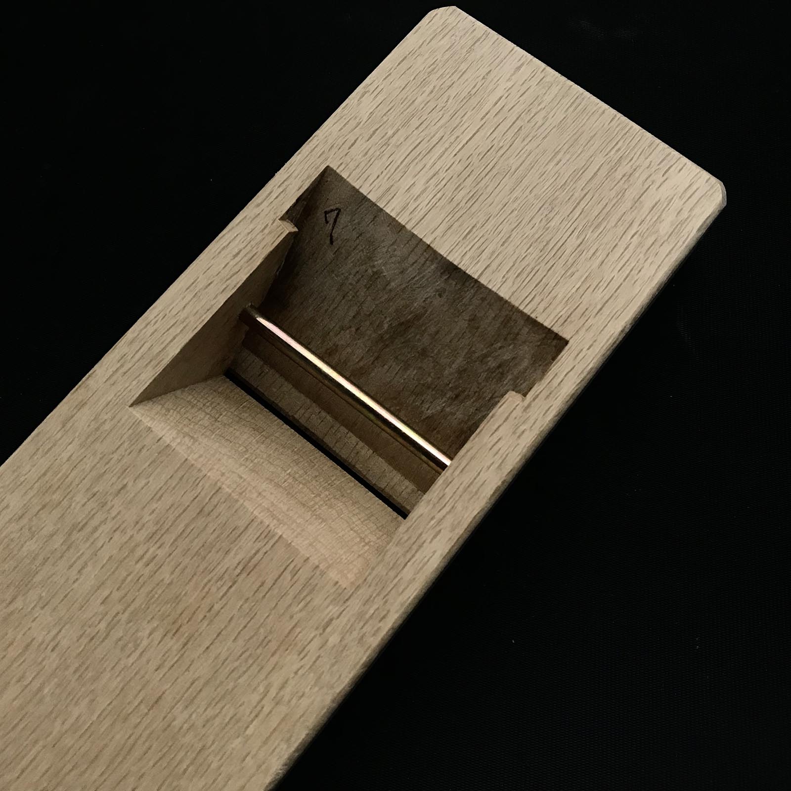 碓氷健吾作 嵯峨の夕霧 仕上げ鉋 70mm