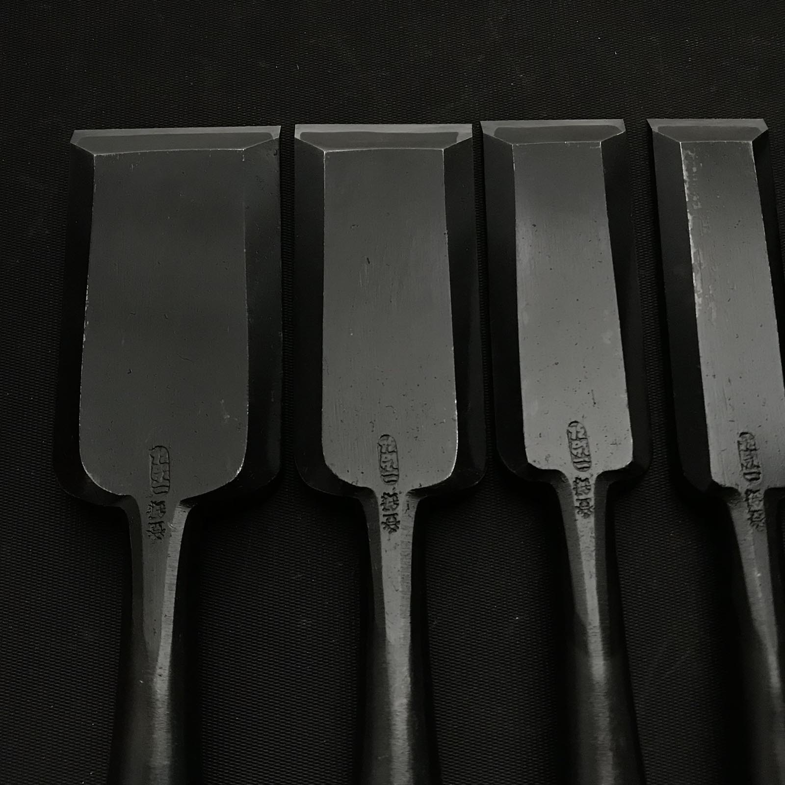 今井忠太郎作 二治弘 中叩組鑿 桐箱付 Chutatakinomi #4