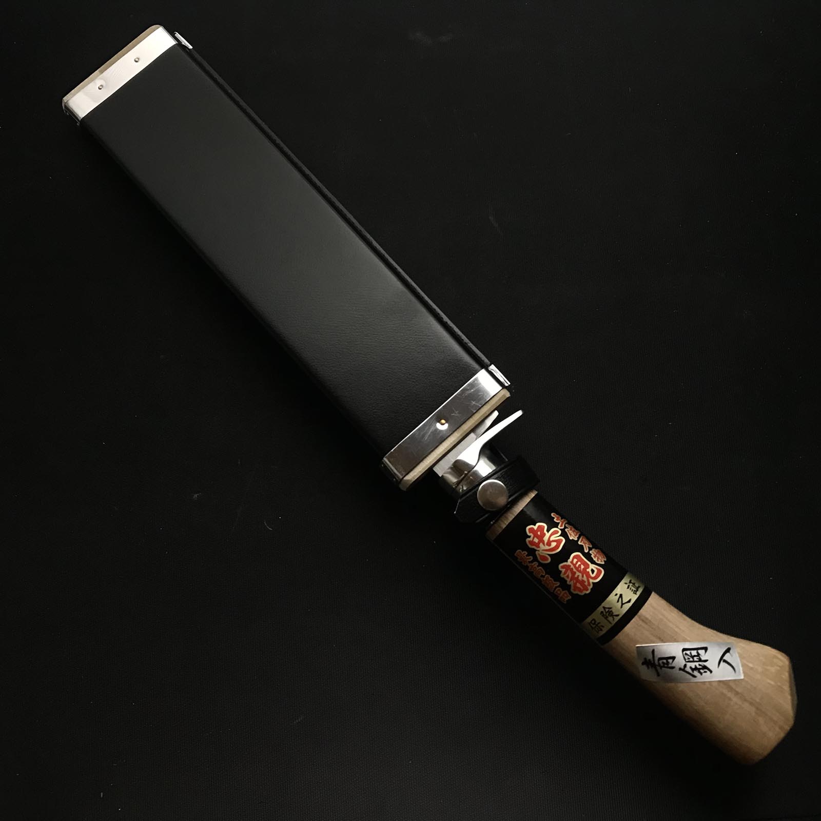 Ken Nata Knife by Tadachika with Blue steel 土佐刃物 忠親作 剣鉈 青紙鋼 鞘付 195mm