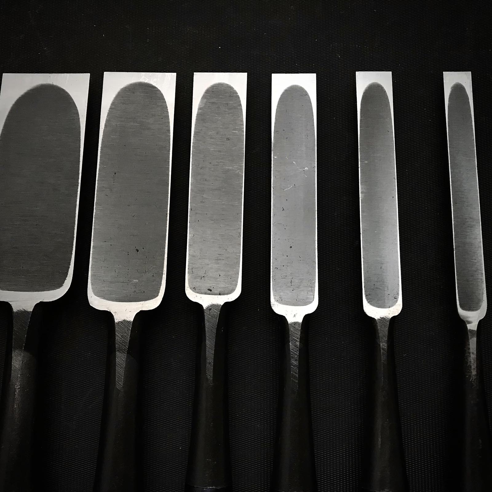 今井忠太郎作 二治弘 中叩組鑿 桐箱付 Chutatakinomi #4