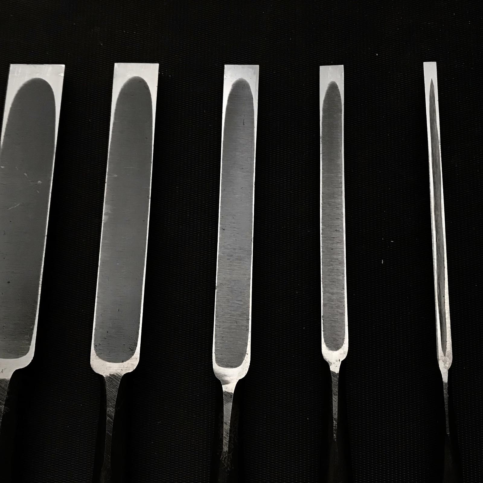 今井忠太郎作 二治弘 中叩組鑿 桐箱付 Chutatakinomi #4