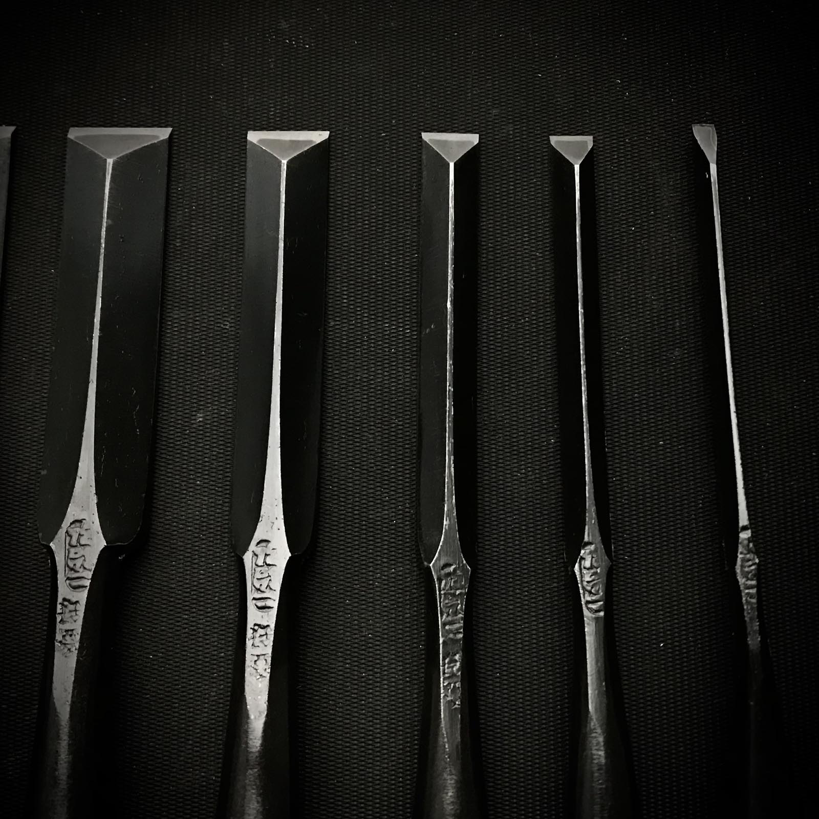 今井忠太郎作 二治弘 鎬追入組鑿 桐箱付 Shinoginomi