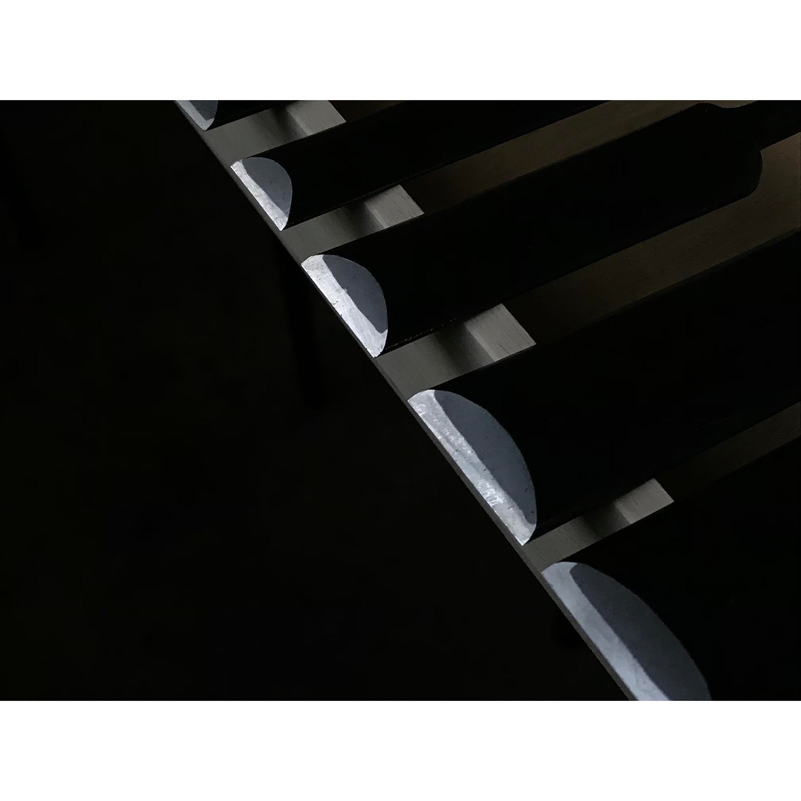 Fujihiro Koumaru Type Paring chisels set by Chuutarou Imai 今井忠太郎作 二治弘 甲丸薄組鑿 Usuinomi #2