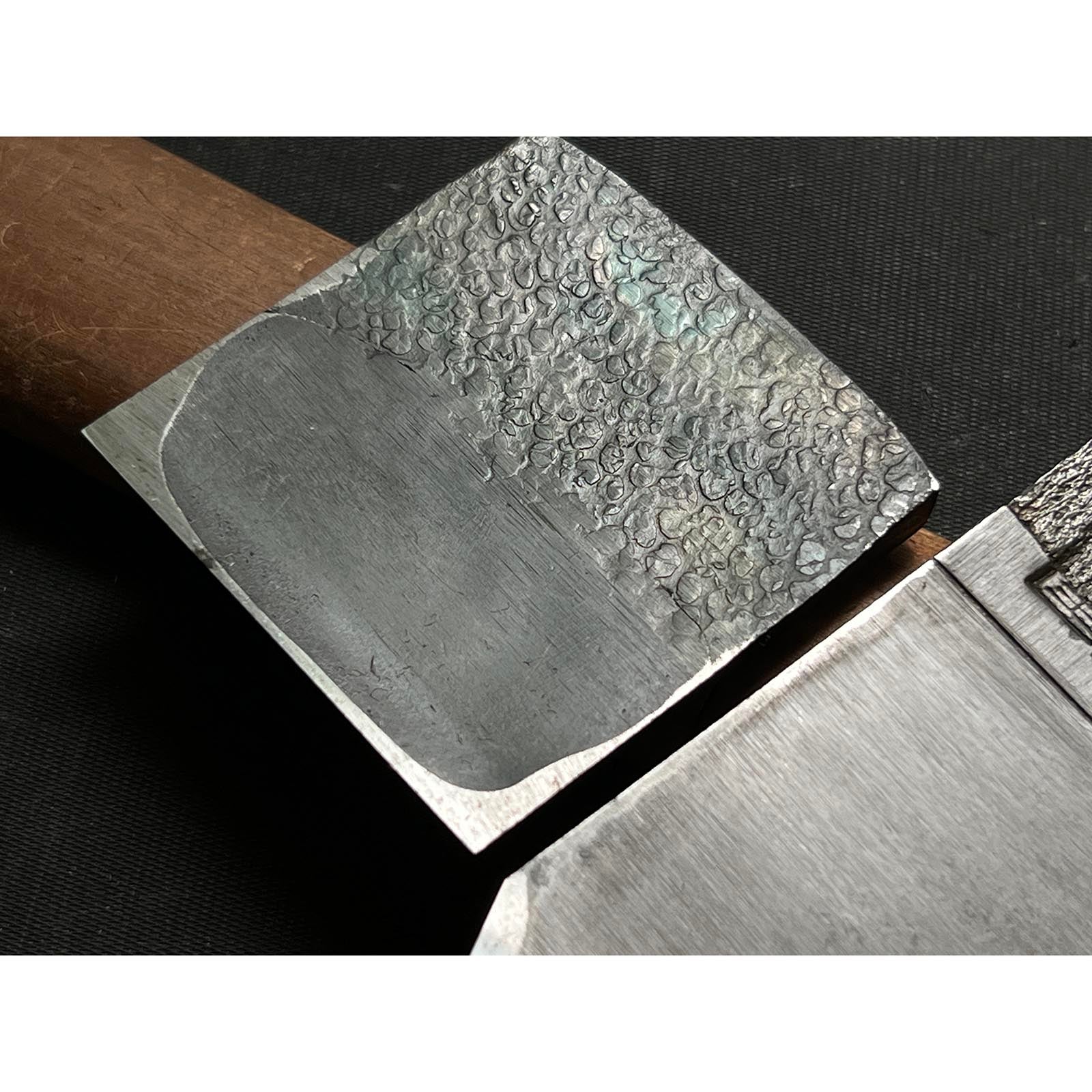 Old stock Tora Mokume Finishing Smoothing Plane (Kanna) by Katashima Keizo 掘出し物 片島圭三作 虎 木目 仕上げ鉋 65mm