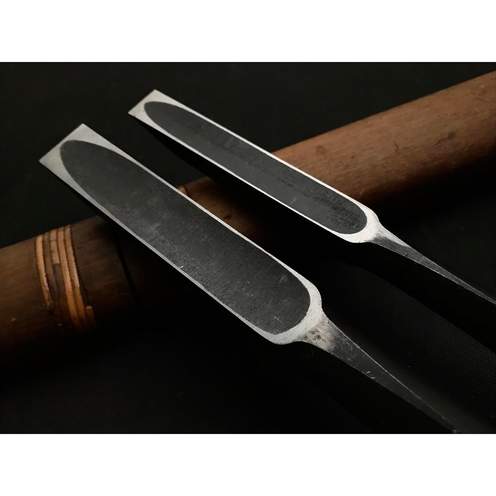 Old stock Azuma Masayoshi Timber Chisels 掘出し物 東一正芳 厚鑿 Tatakinomi