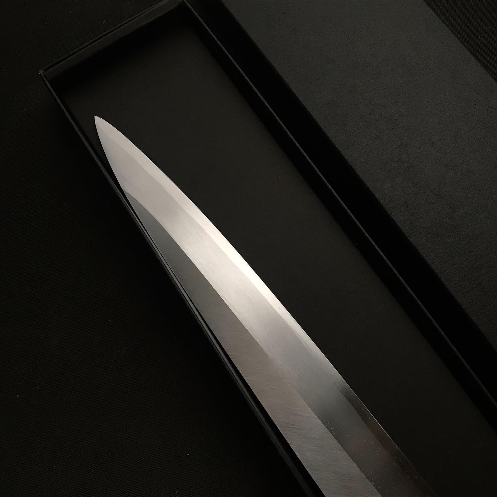 Hirotsugu Hand made Yanagiba Bocho Kasumi Finish 廣貢 柳刃包丁 霞仕上 210mm