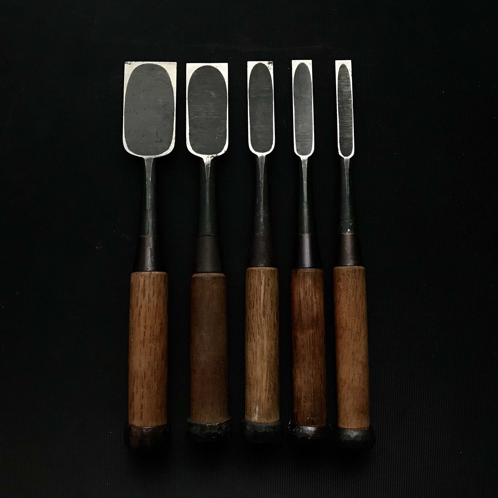 Hiromasa Bench chisels by Hasegawa Fujisaku 長谷川藤作氏 弘正 追入鑿 Oirenomi