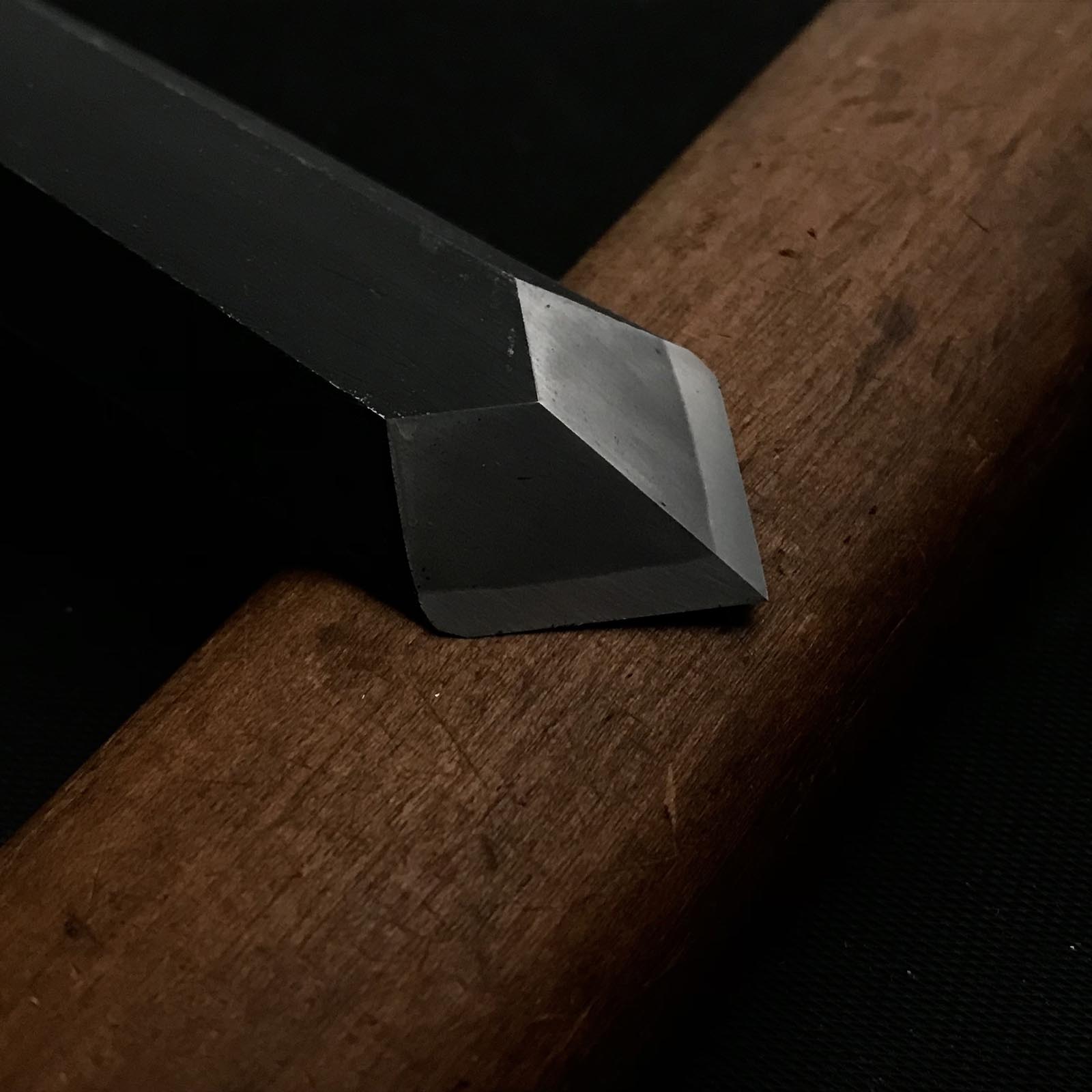 Hirotsugu #2 Kensaki Knives Finished by Kurashige Eisuke 廣貢 剣先 倉重栄助仕上げ 桐箱付 24mm