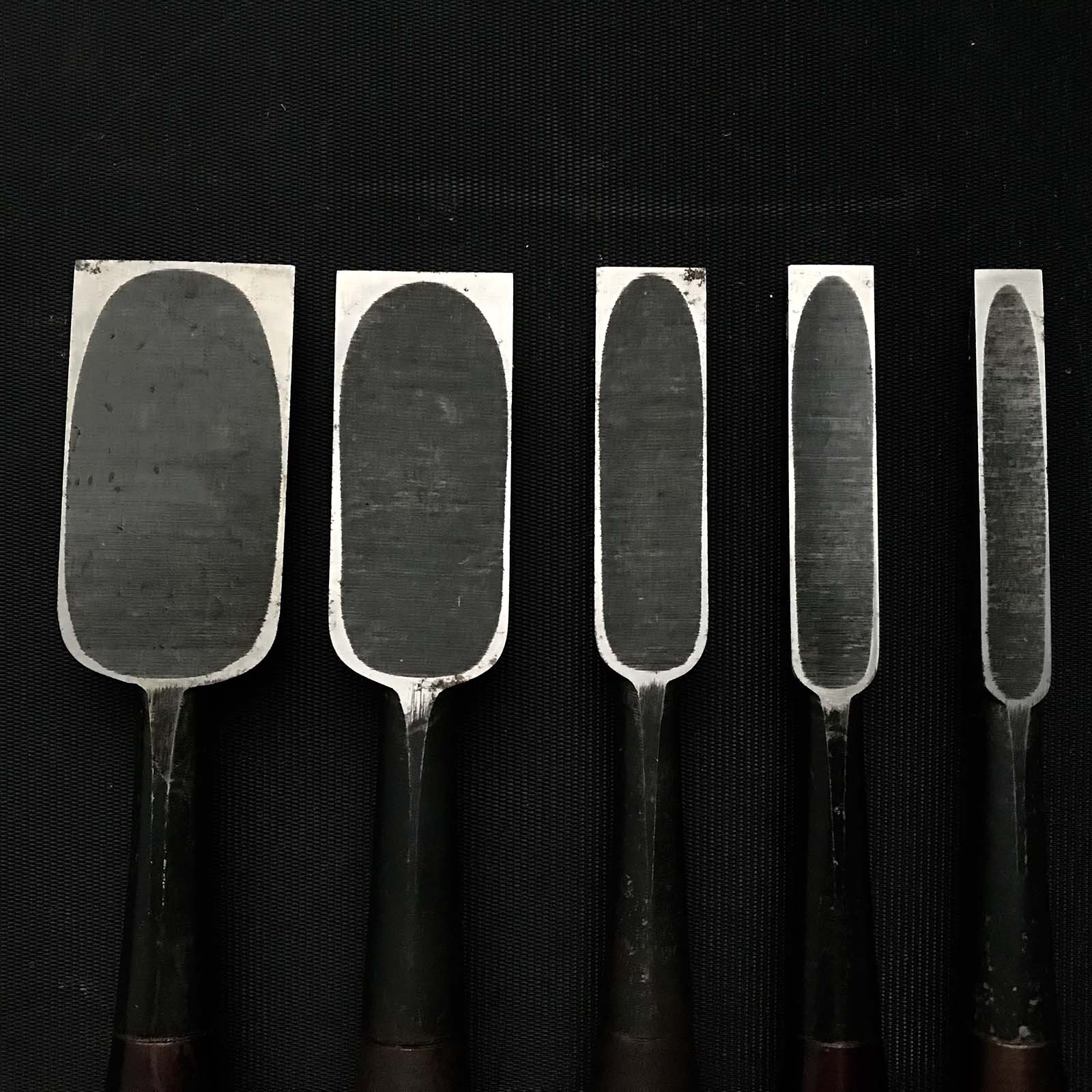 Hiromasa Bench chisels by Hasegawa Fujisaku 長谷川藤作氏 弘正 追入鑿 Oirenomi