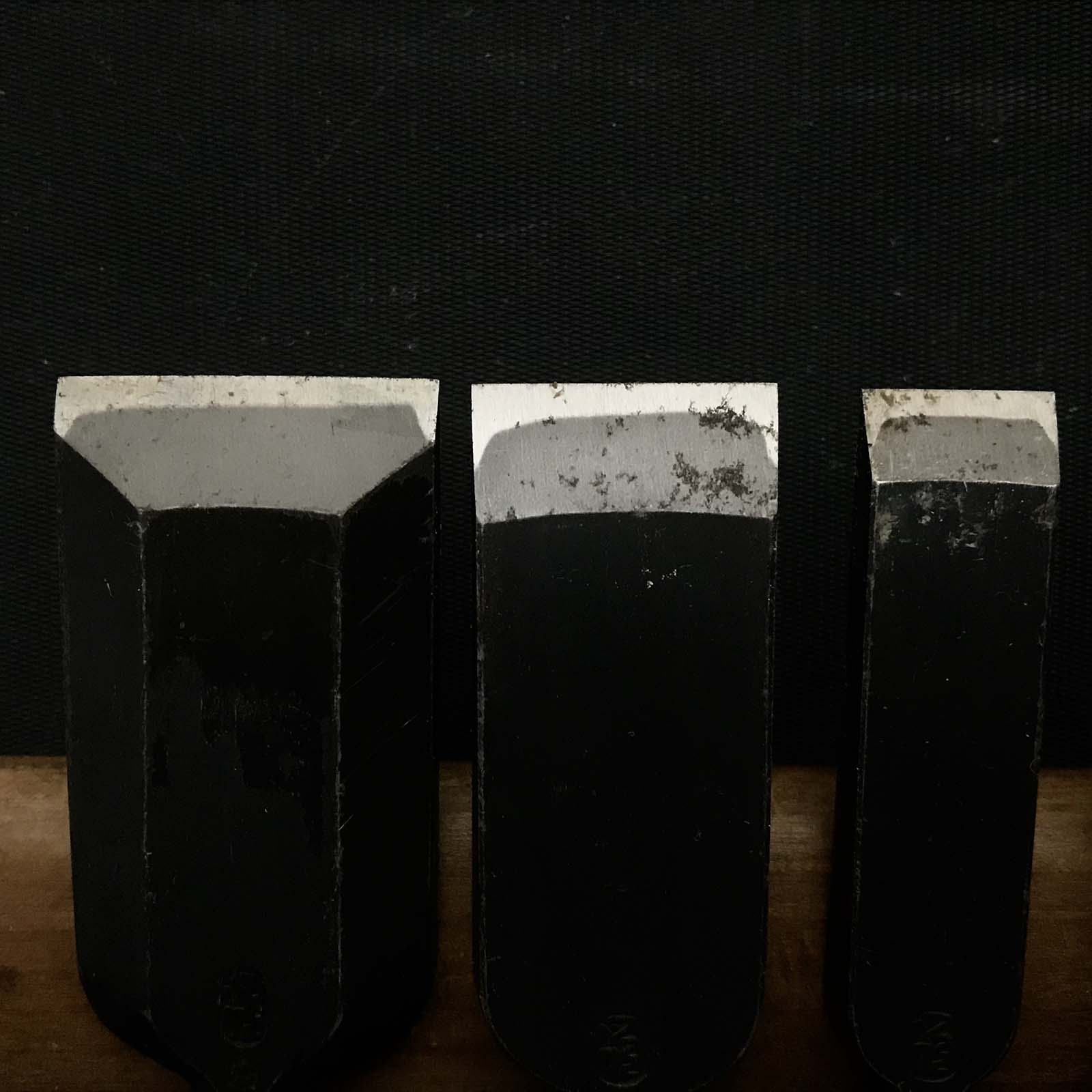 Hiromasa Bench chisels by Hasegawa Fujisaku 長谷川藤作氏 弘正 追入鑿 Oirenomi