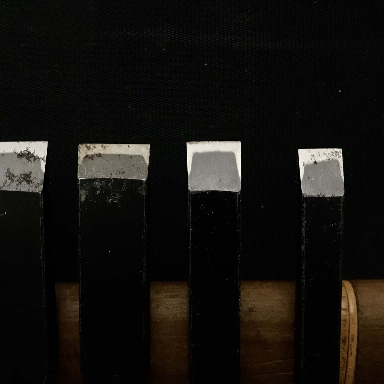 Hiromasa Bench chisels by Hasegawa Fujisaku 長谷川藤作氏 弘正 追入鑿 Oirenomi