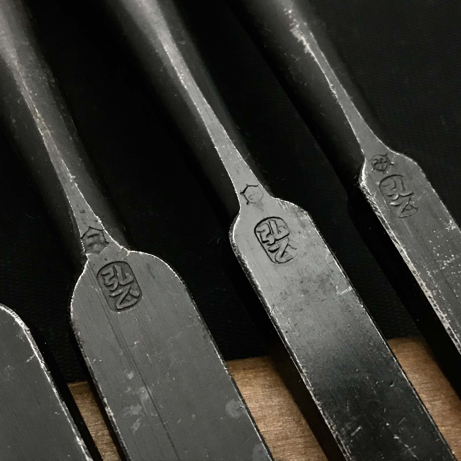 Hiromasa Bench chisels by Hasegawa Fujisaku 長谷川藤作氏 弘正 追入鑿 Oirenomi