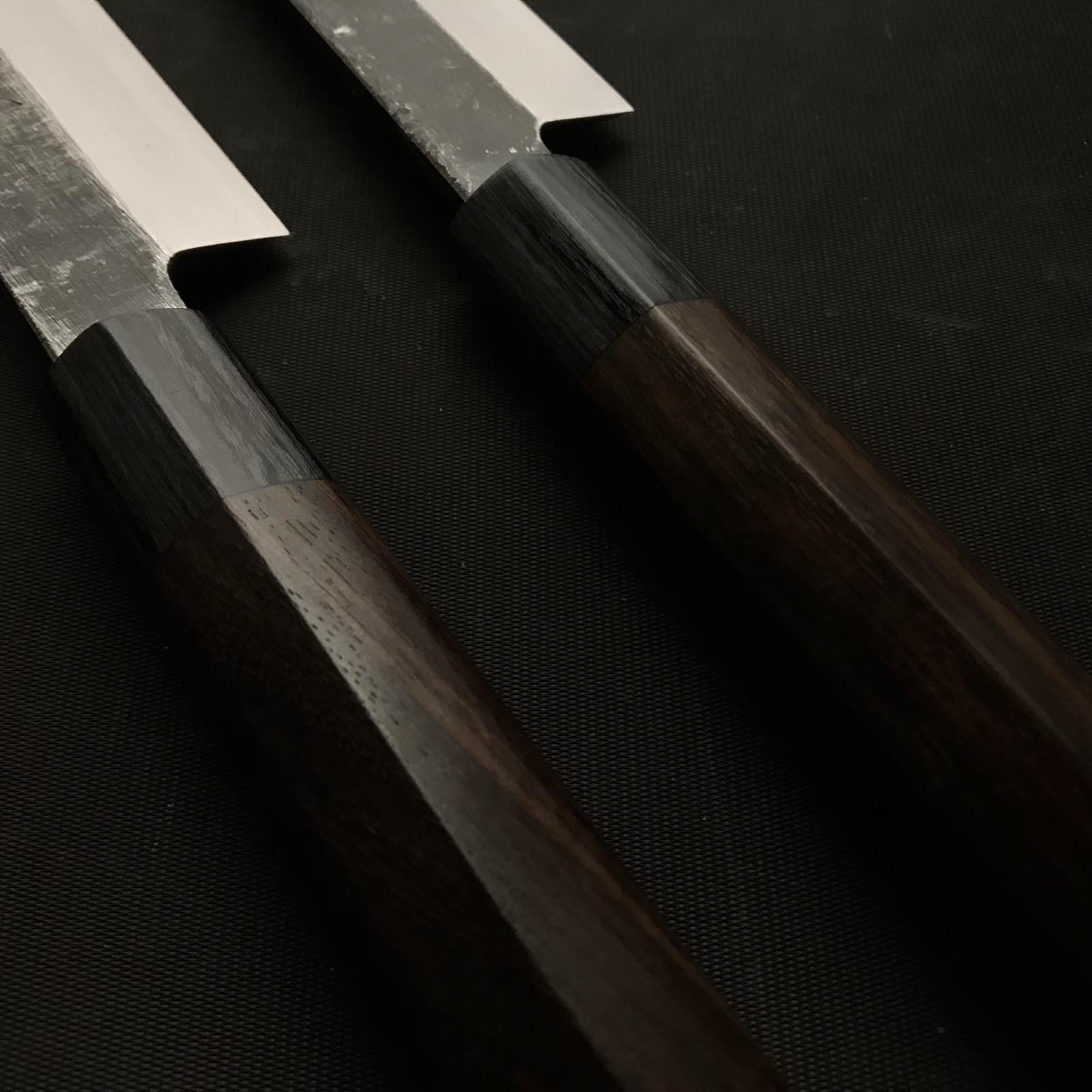 Kouetsu Blacksmith Finish Yanagiba Bocho With White steel #2 侊悦 白紙2号鋼 黒打 柳刃包丁 240mm 270mm